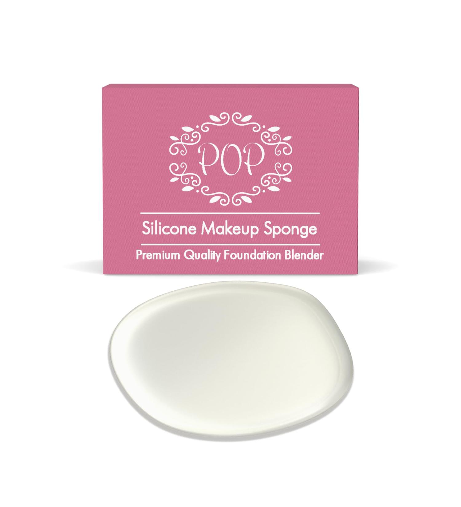2-Pack POP Makeup Sponge | Premium Silicone Gel Blender for Flawless Beauty Application | Non-Absorbent & Reusable for Foundation Concealer & Blush - Buy Online on GoSupps.com
