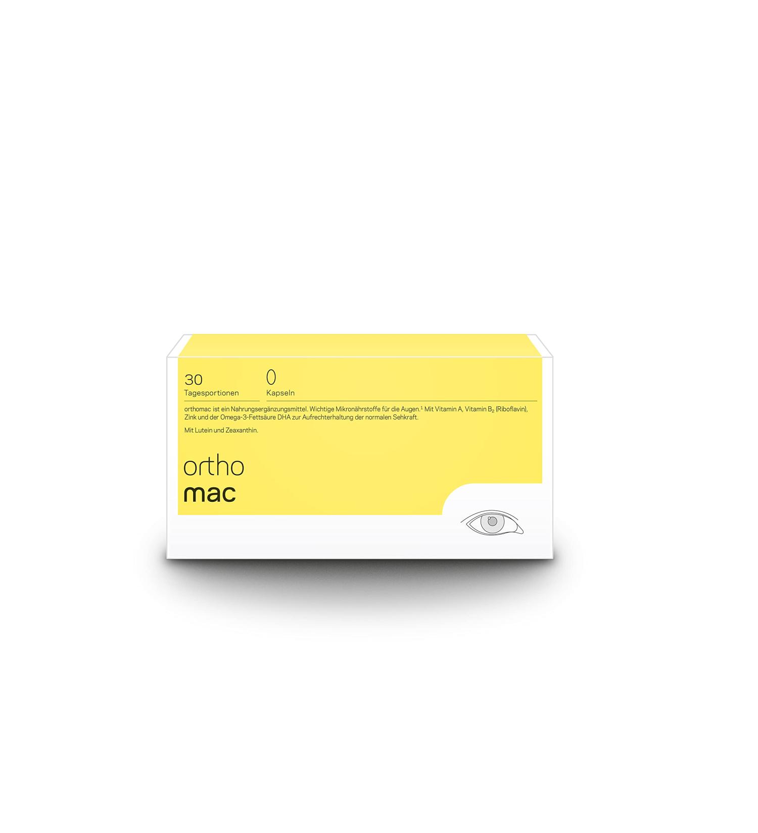  Orthomol Orthomed Orthomac Capsules 30 daily servings (66 g) - Buy Online on GoSupps.com