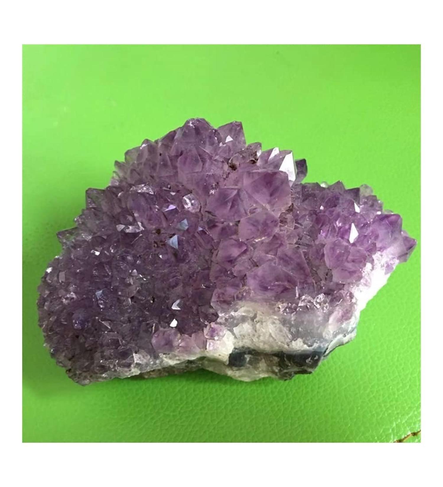 Health & Household Natural Amethyst Cluster Quartz Crystal Druse Specimen Stone Mineral Specimen - Buy Online on GoSupps.com