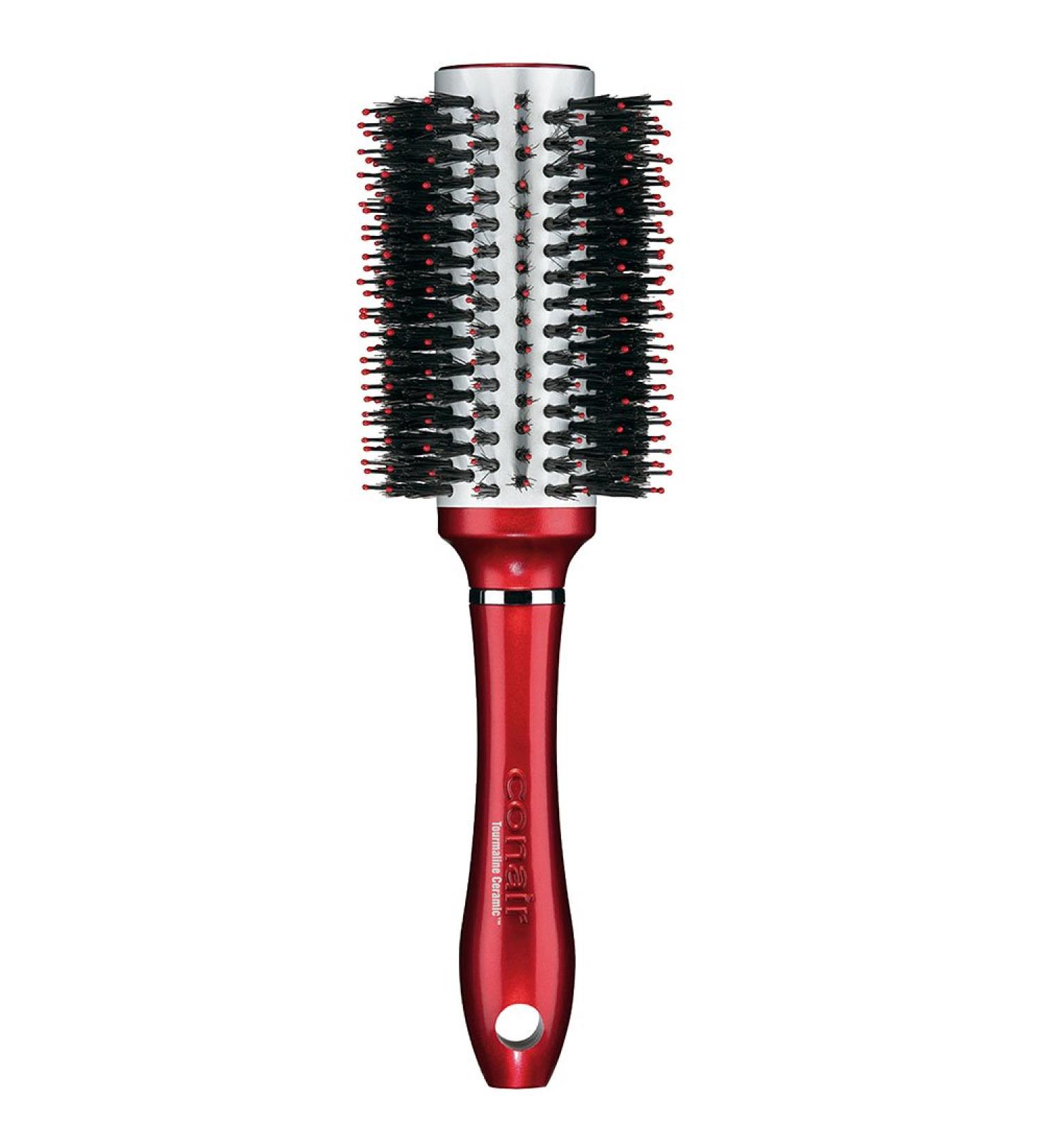 Conair Tourmaline Brush  Round  Large Red Large (Pack of 1)