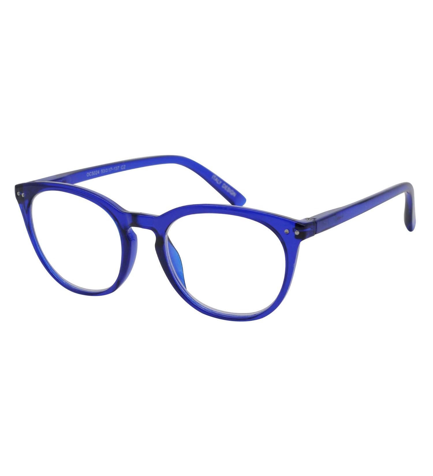 MARE AZZURO Women's Fashion Reading Glasses +4.00 Blue Round Readers - A-blue 4.0x - Buy Online on GoSupps.com