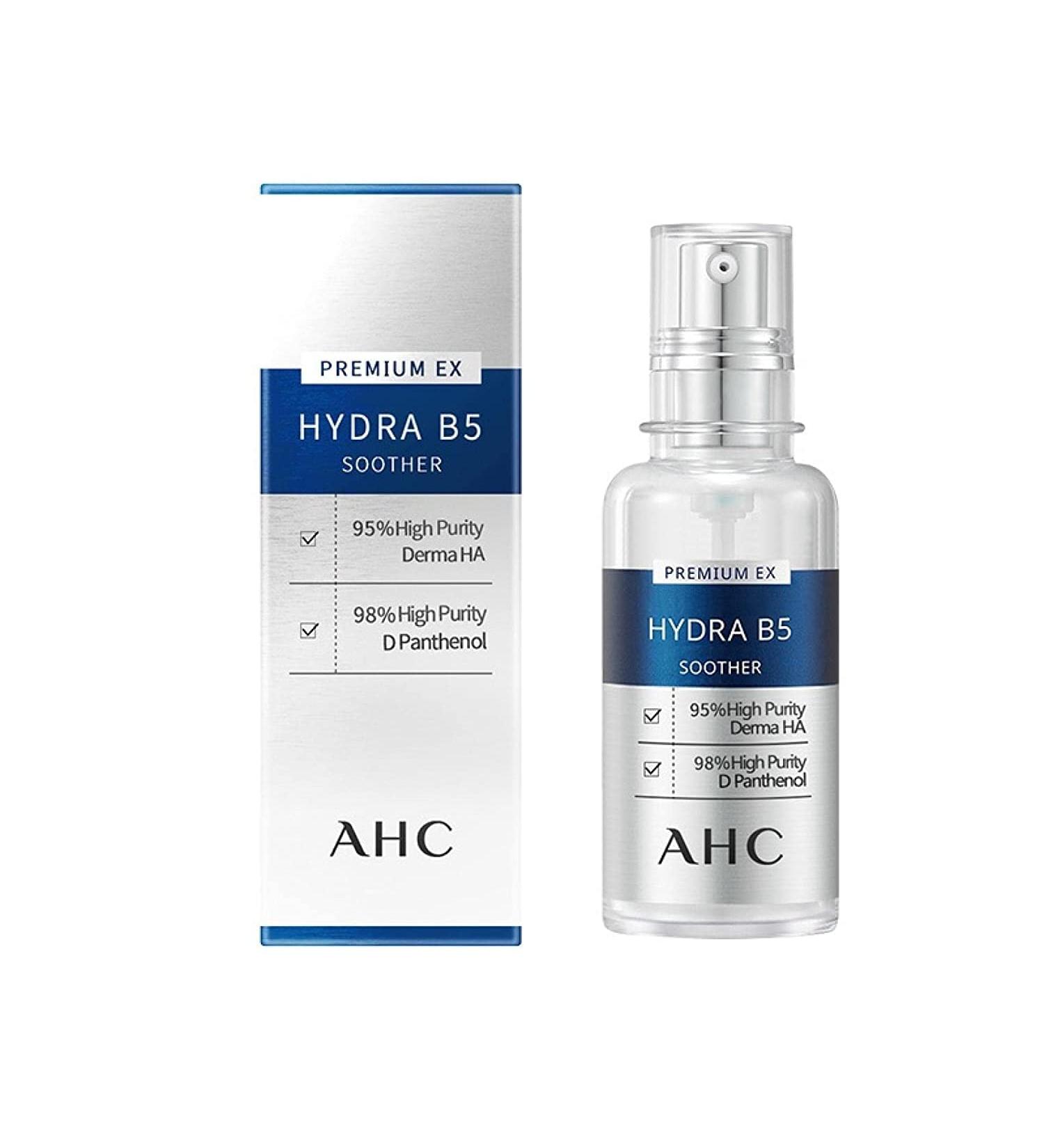 A.H.C. Vitamin B5 Serum for Face - Hyaluronic Acid - Hydration + Anti-Aging Skin Soothing Moisturizing Facial Serum - 1.69oz (50ml) Original