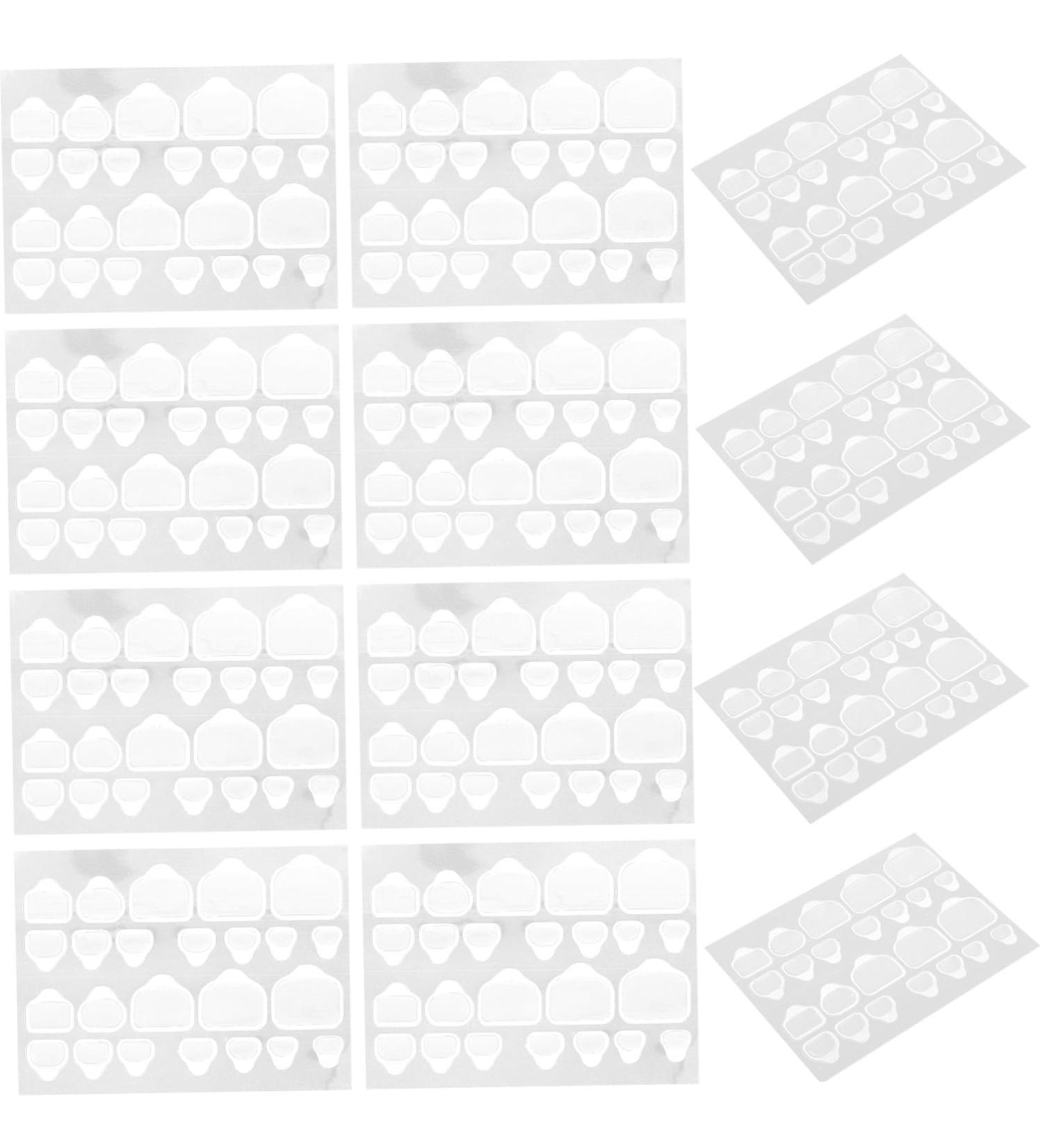 BIUDECO 20 Sheets of Glue Nail Glue Stickers For Nails Medium Length Press Nails Stickers For Nail Art Adhesive Tabs - Buy Online on GoSupps.com