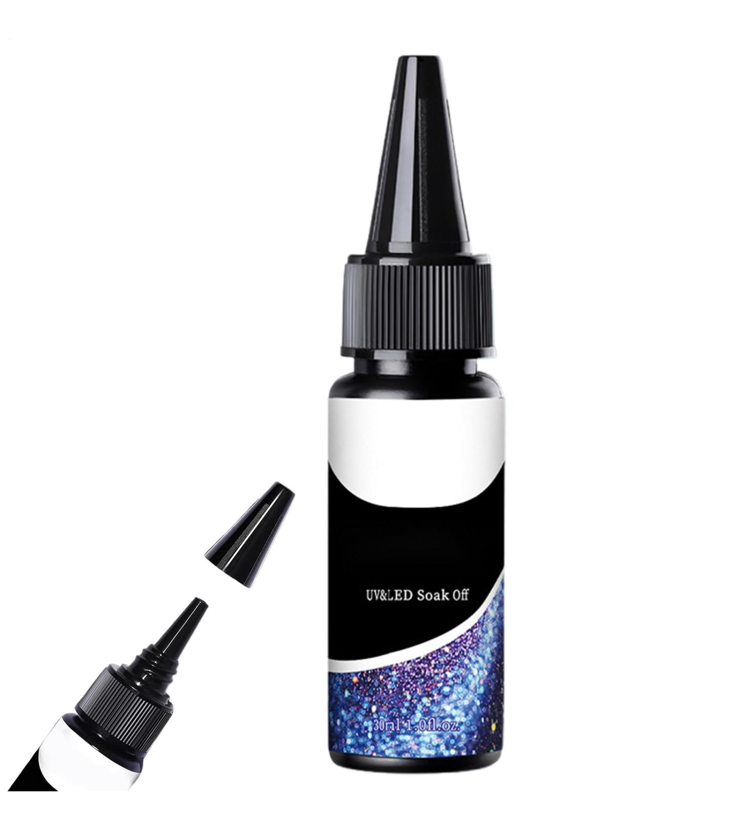 Clear Nail Gel Long-Lasting Manicure Adhesive 30ml - Polish Mixing Gel | For Beginners Home Manicure Projects and Salon Practice - Buy Online on GoSupps.com