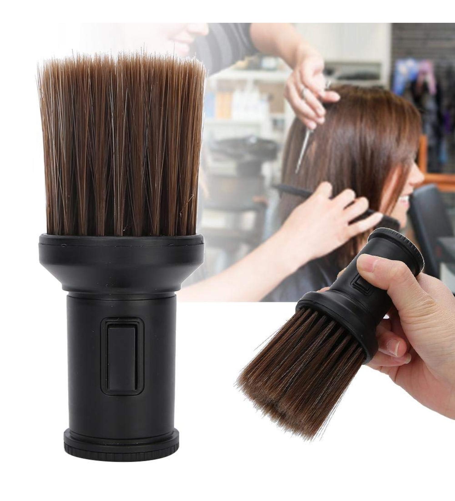 Multifunctional Hairdressing Neck Brush | Hairdresser Cleaning Tool for Salon | Remove Broken Hair & Dust - Buy Online on GoSupps.com