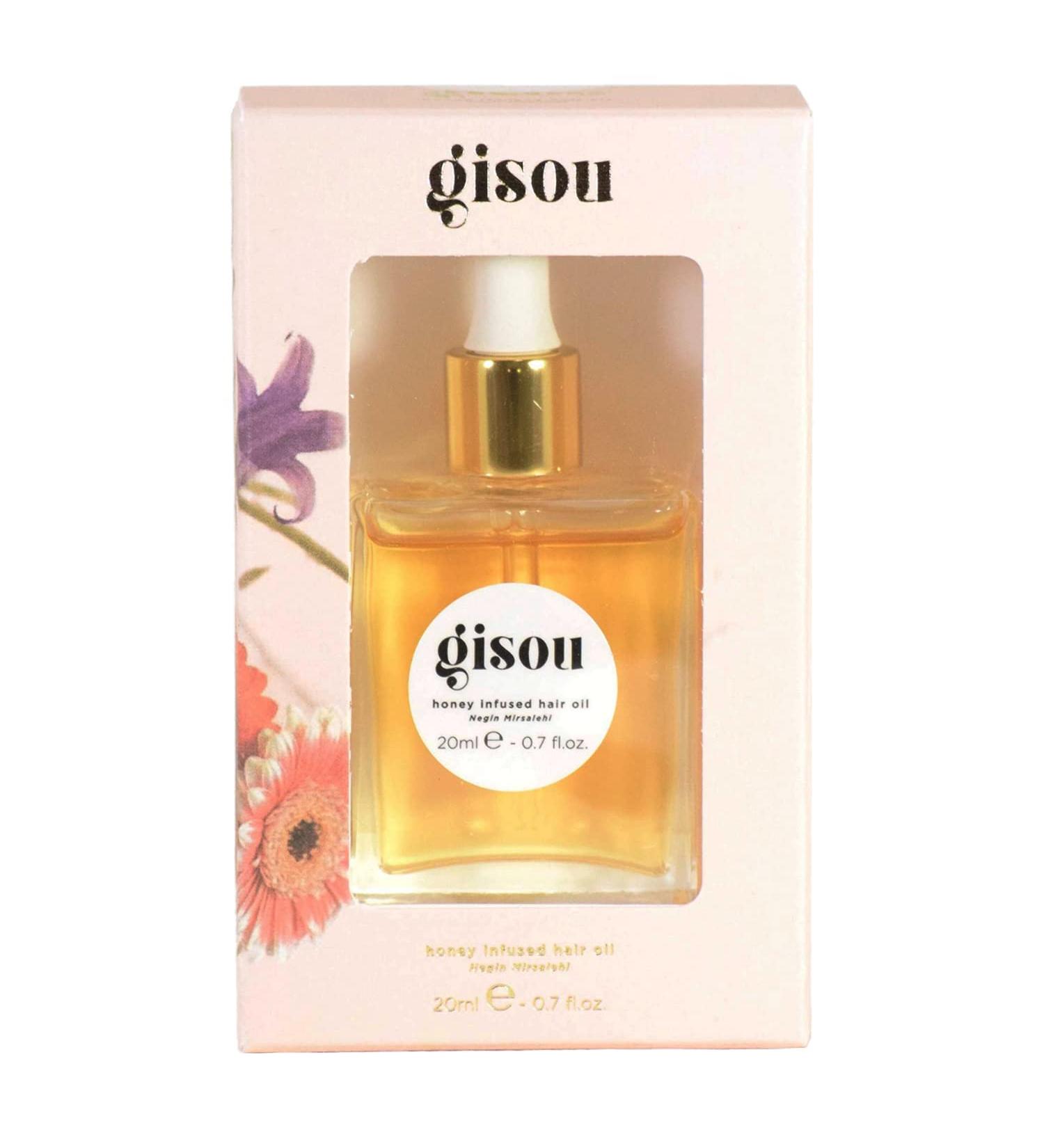 Gisou Honey Infused Hair Oil 0.7 oz - Nourishing Hair Treatment 20ml - 0.68 Fl Oz - Buy Online on GoSupps.com
