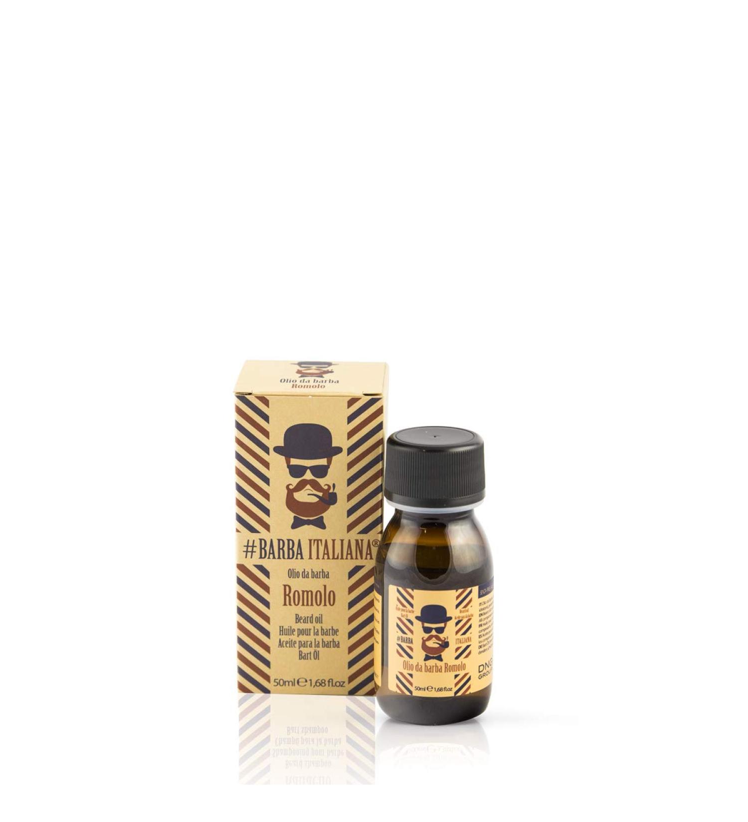 Barba Italiana Beard Oil Romolo - Protective and Polishing Oil - 50 ml