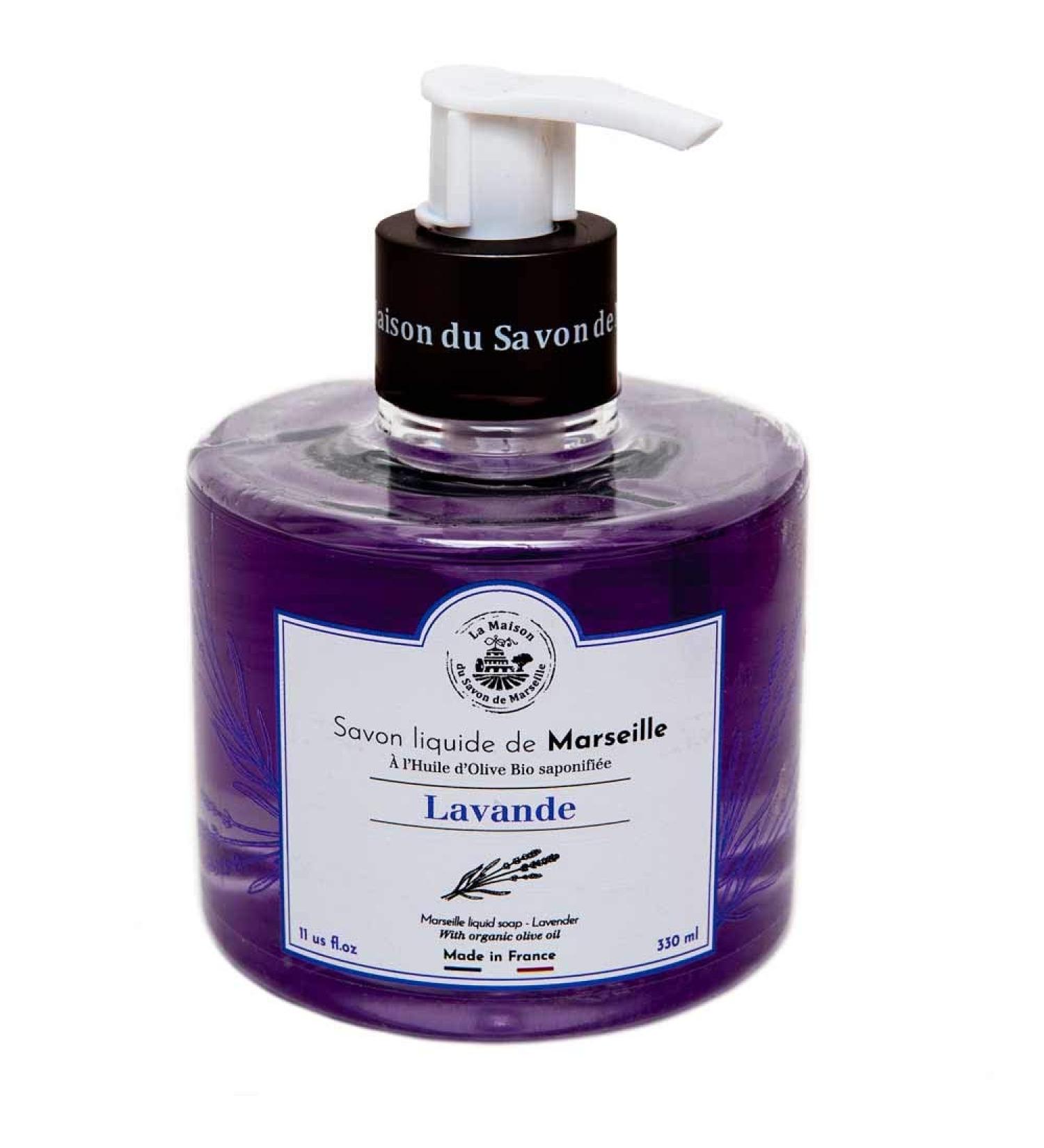 Liquid Soap 330 ml lavender - La Maison du Savon de Marseille