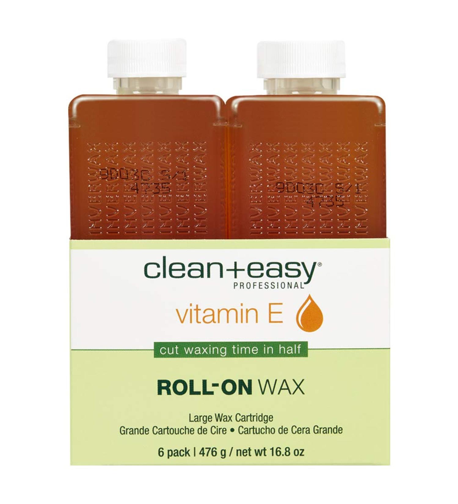 Eco-friendly Vit E Roll-On Wax 6-pack | Large Vitamin E Formula | 16.8 oz - Buy Online on GoSupps.com