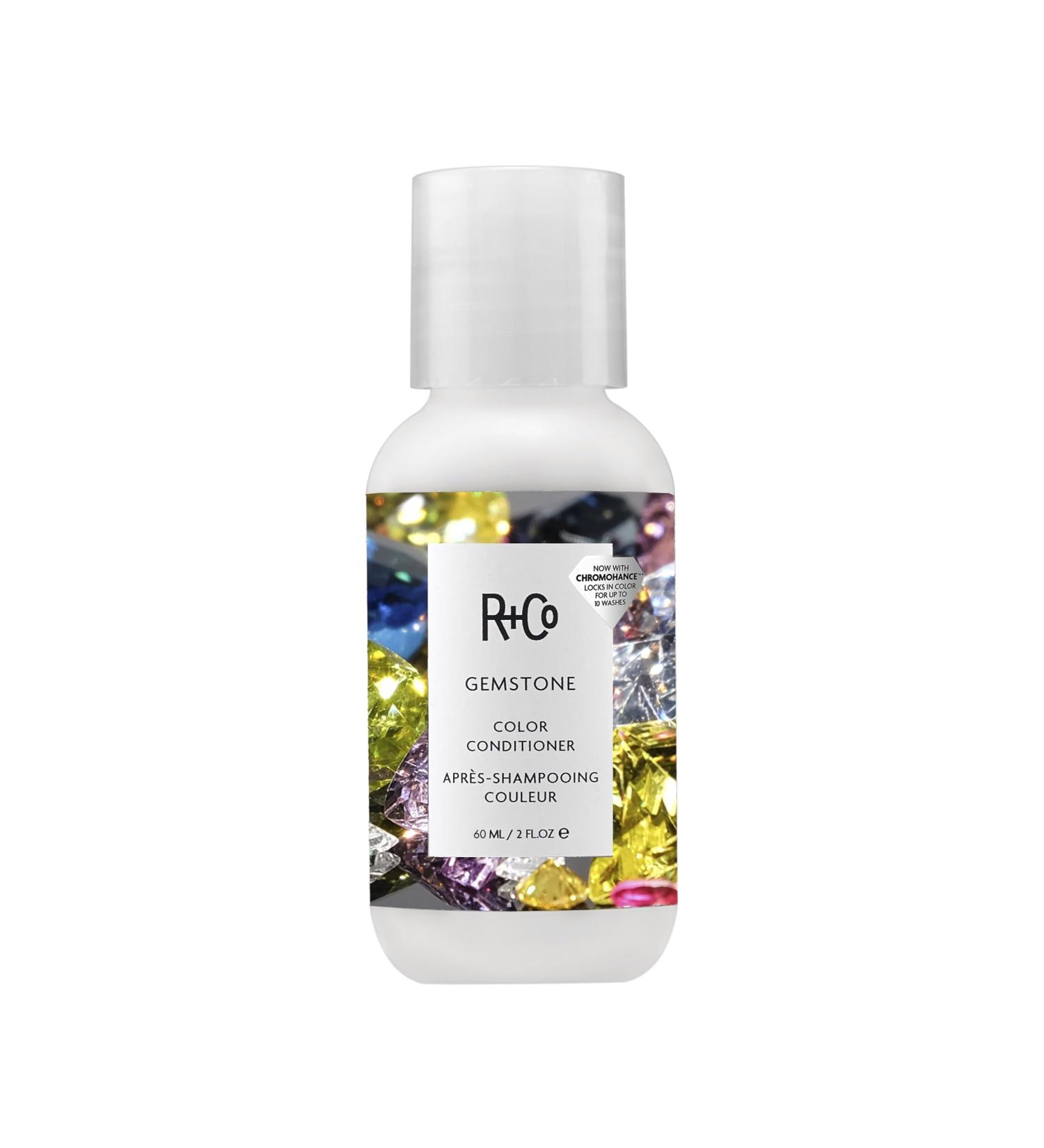 R+Co Gemstone Color Conditioner Travel Size | Vegan Cruelty-Free | Nourishes & Repairs Hair Prolongs Color Vibrancy | 2 Oz - Buy Online on GoSupps.com