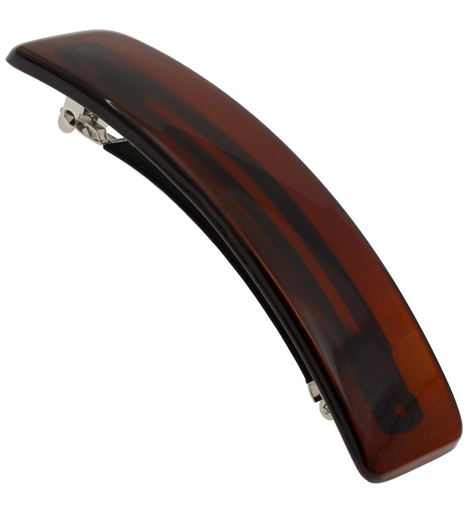 Camila Paris CP1475 French Hair Barrette Clip - No Slip, Durable Styling for Girls & Women | Strong Hold Grip, Rubberized Clasp | Made in France Tortoise Shell - Buy Online on GoSupps.com