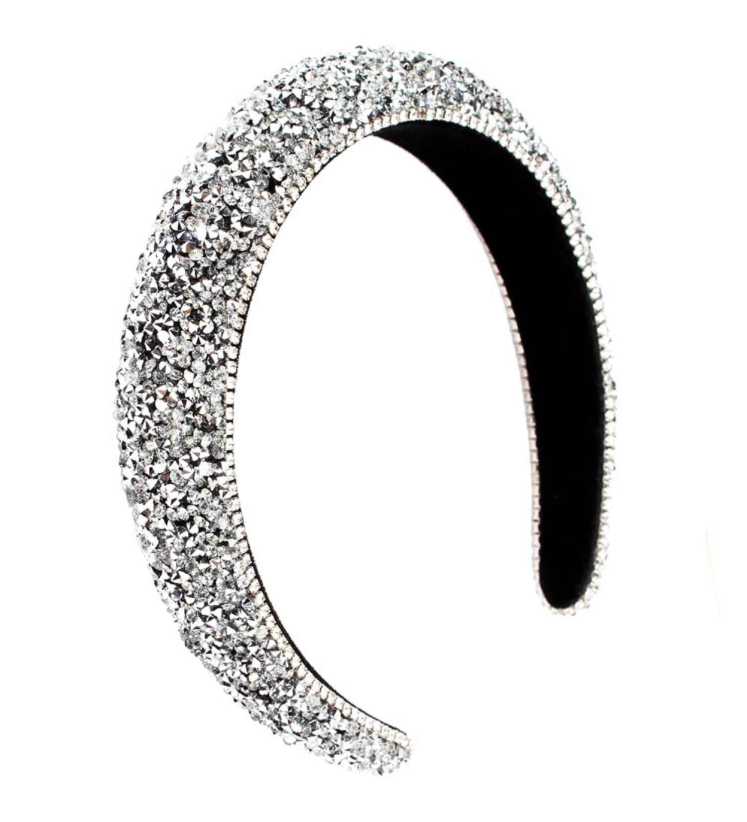 FASOTY Rhinestone Headbands for Women - Handmade Crystal Diamond Bling Hair Hoop - Sparkle Hair Accessories for Girls - Buy Online on GoSupps.com
