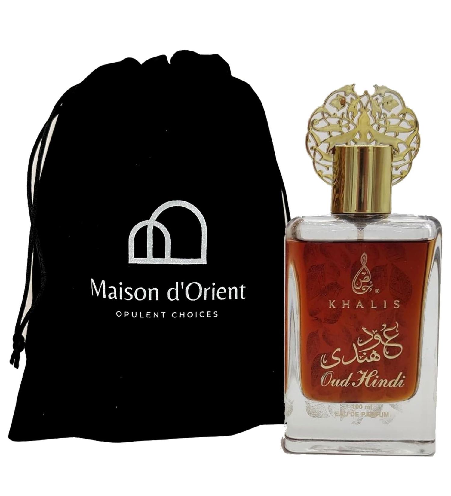 Maison d'Orient OUD HINDI for women and men a soft spoken Arabian oudh with sweet spicy nutty herbaceous and woody accords 3.4 Oz OUD HINDI 3.4 Fl Oz (Pack of 1) - Buy Online on GoSupps.com