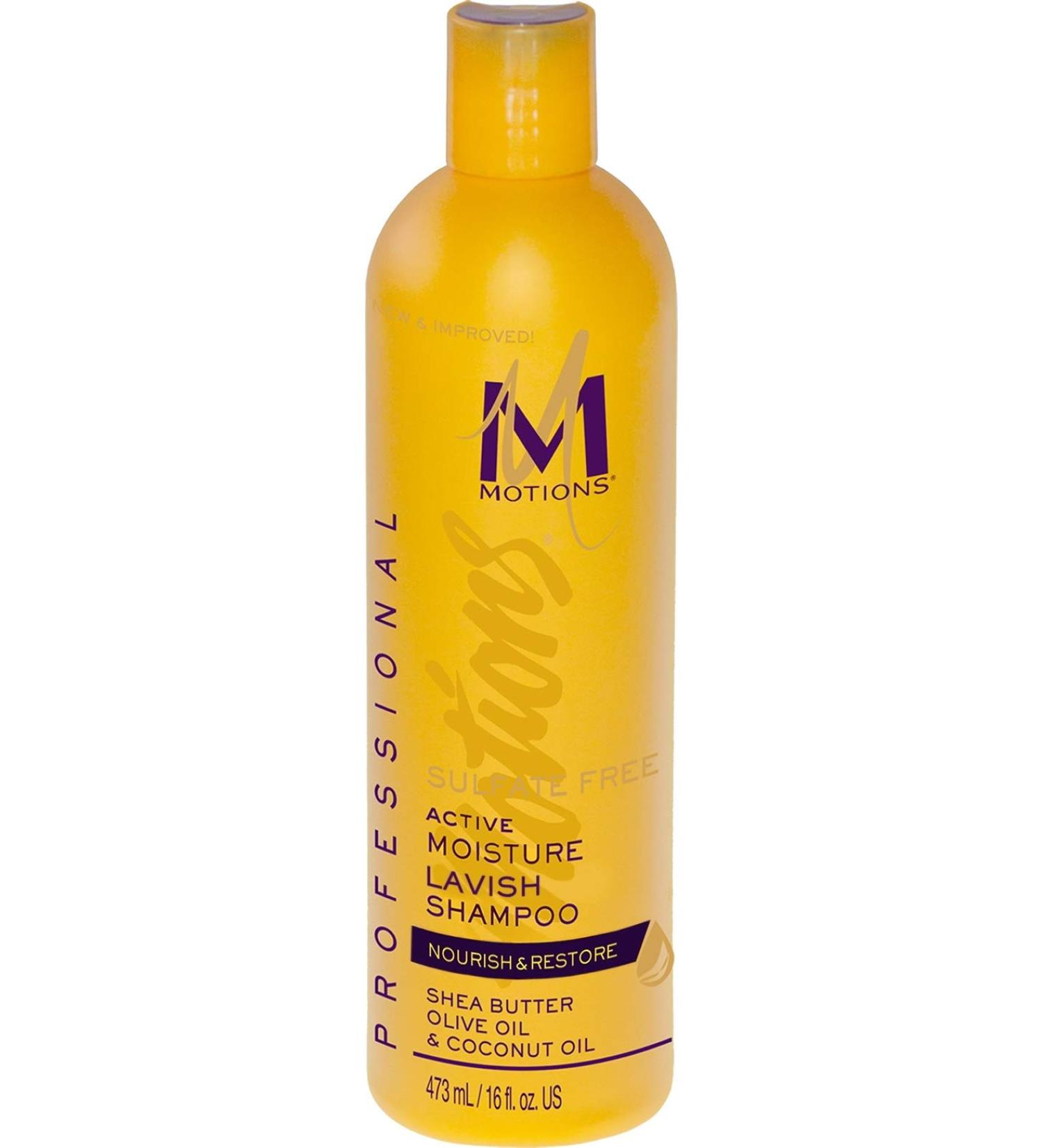 MOTIONS Active Moisture Lavish Nourish & Restore Shampoo 16oz - Hydrating Hair Care for All Hair Types - International Shipping Available - Buy Online on GoSupps.com