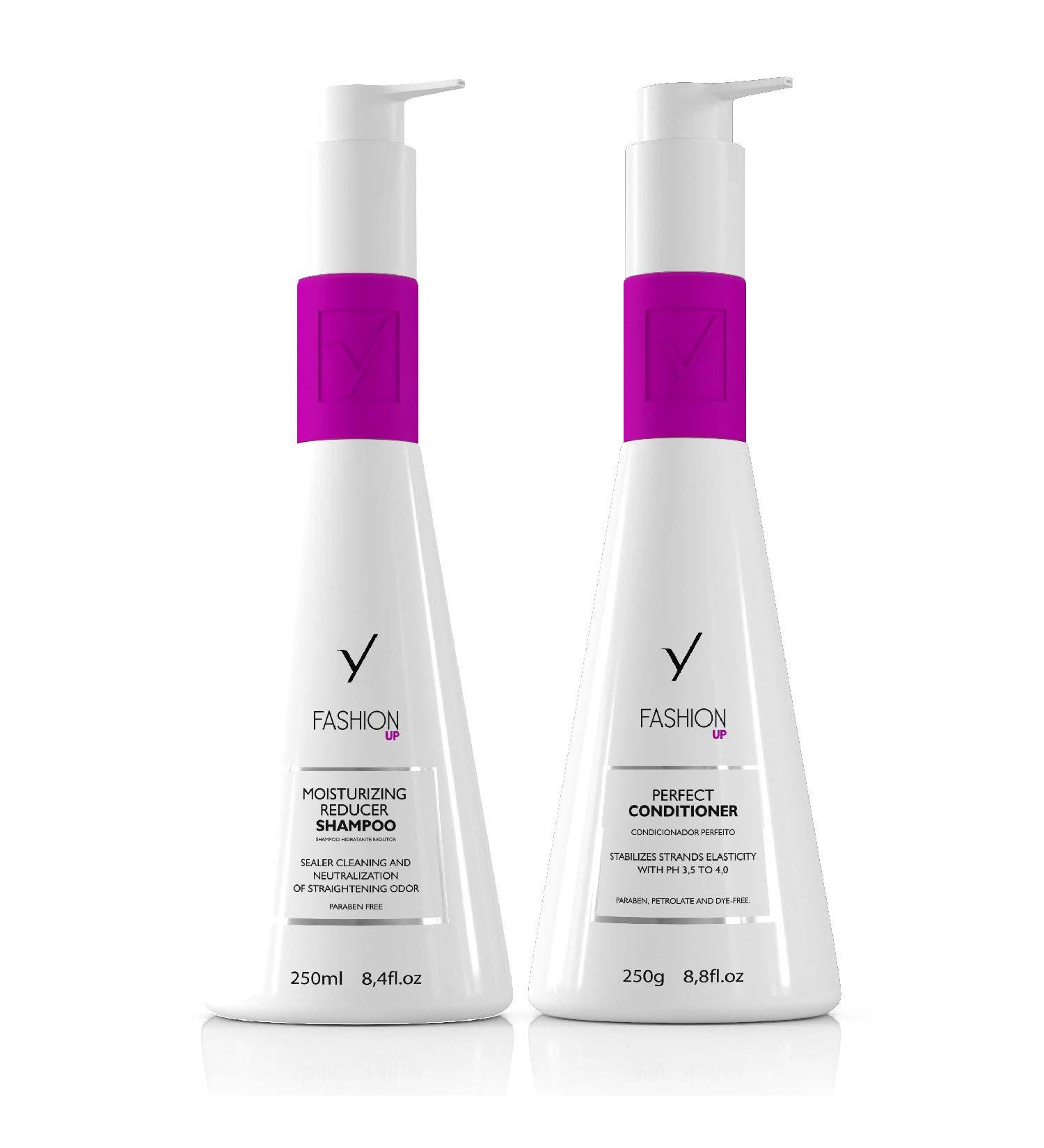 Fashion UP Home Care System for Extremely Dry Hair | Extreme Shine, Color Safe | Oil Grape Seed & Murumur | Set of 2 - Buy Online on GoSupps.com