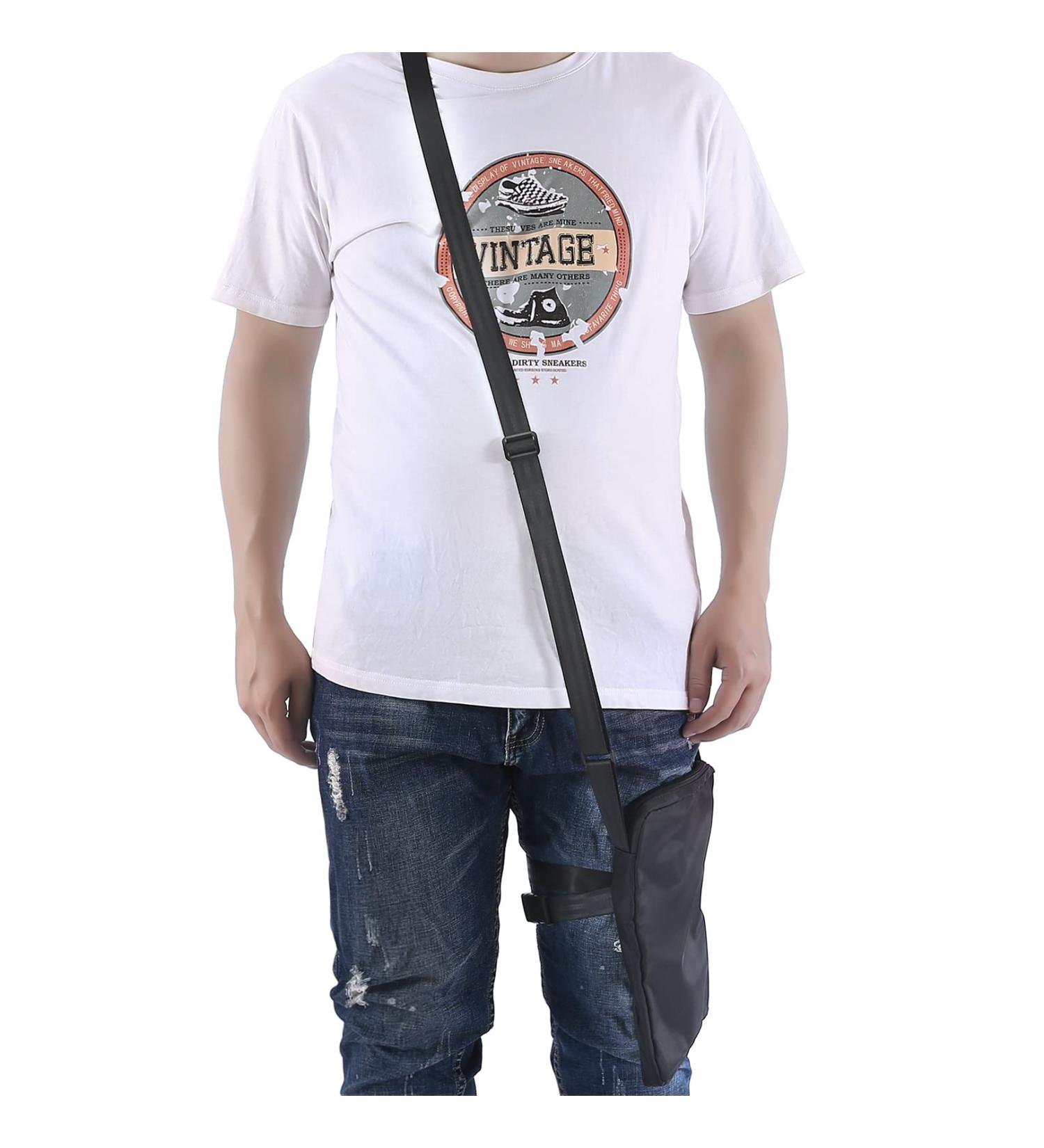 Premium Urine Bag Cover & Catheter Drainage Bag Holder - Hidden Thigh Design with Quick Lock & Interior Fuse Closure for Secure Comfort - Buy Online on GoSupps.com
