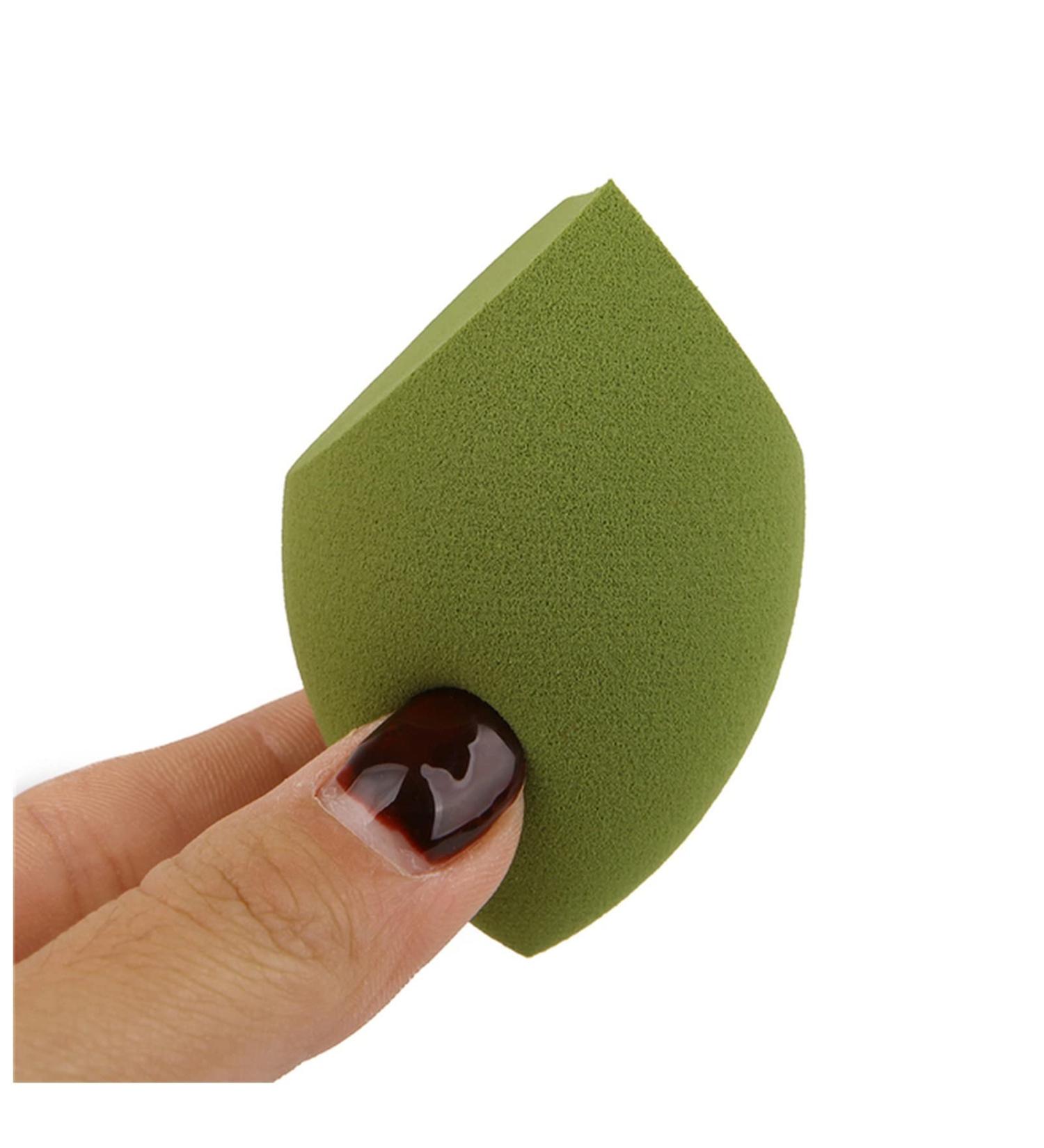 Makeup Sponge Beauty Egg Makeup Cosmetic Puff Makeup Sponge Cushion Foundation Powder Sponge Beauty Tool Women Make Up Accessories Makeup Sponge Holder(Green B) - Buy Online on GoSupps.com