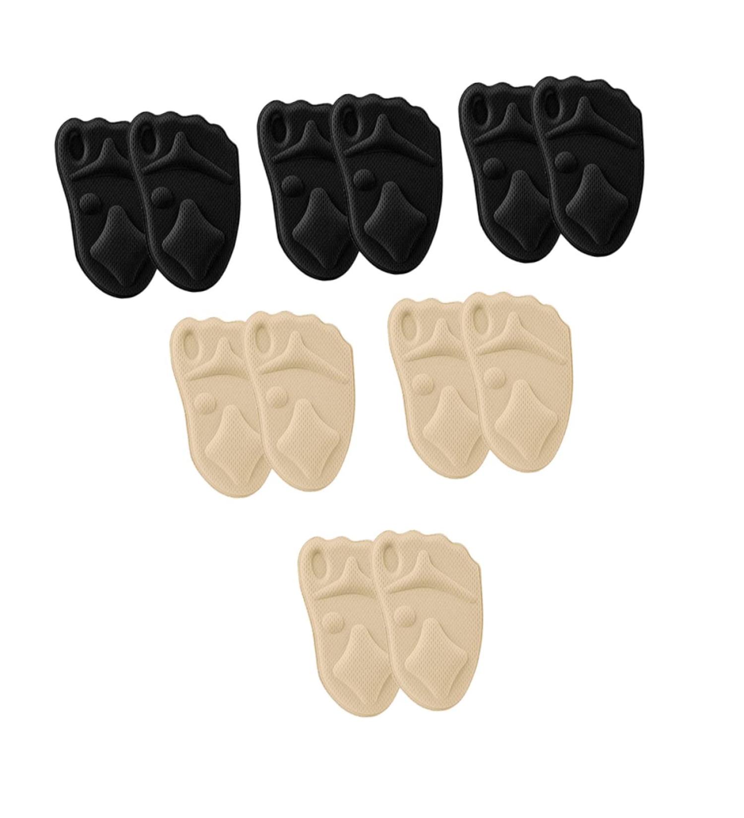 FRCOLOR 6 Pairs Sponge Forefoot Pads | Gel Metatarsal Insoles for High Heels | Comfortable Cushions & Foot Support - Buy Online on GoSupps.com