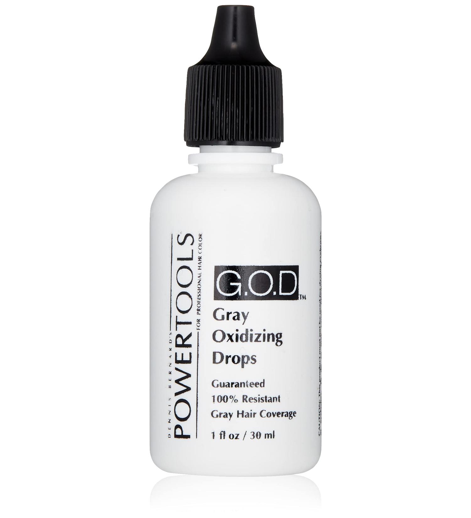 Authentic GOD Original Gray Oxidizing Drops | Mix for Guaranteed Grey Coverage 1 Fl Oz - Buy Online on GoSupps.com