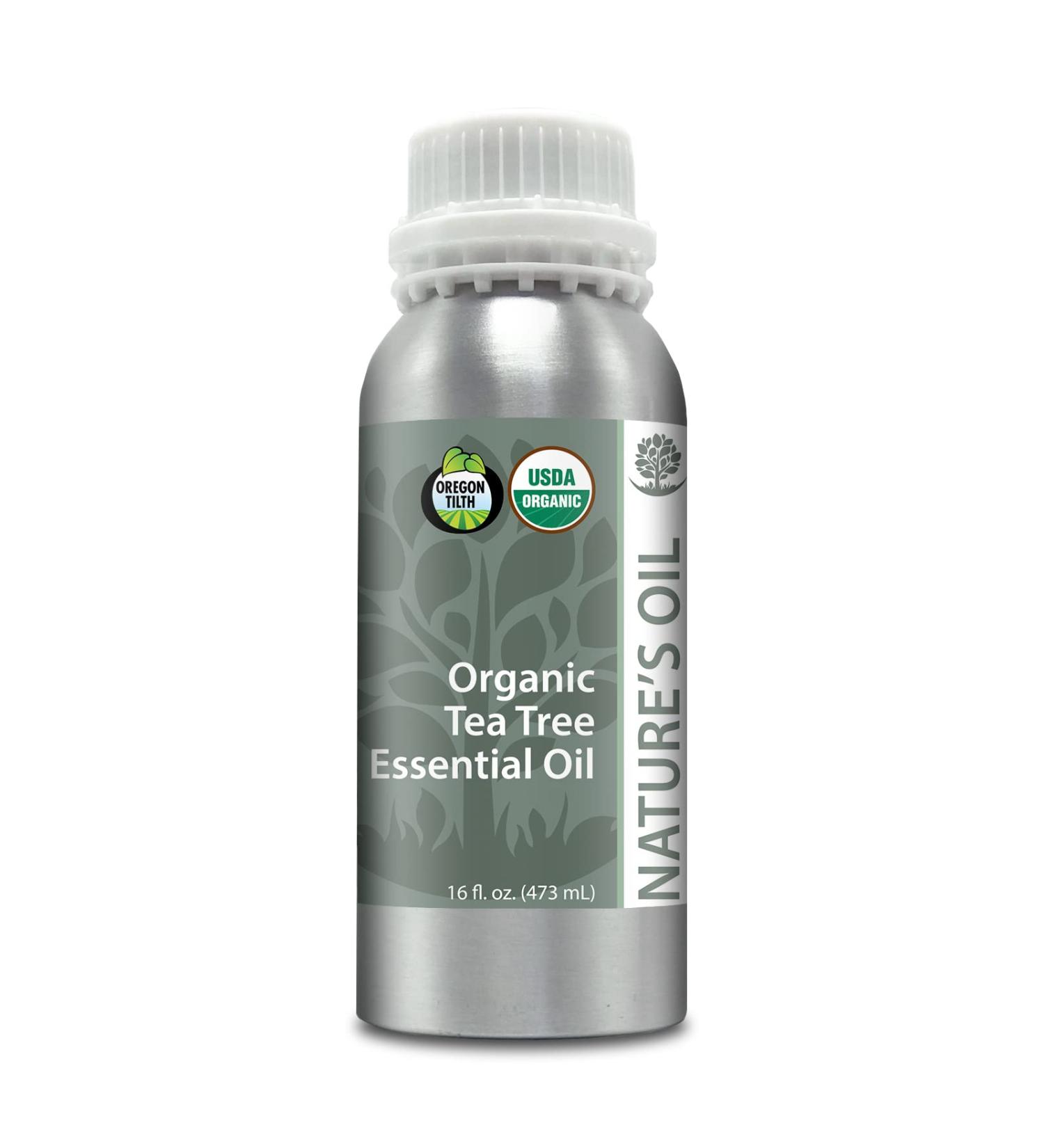 Best Tea Tree Essential Oil Pure Certified Organic Therapeutic Grade 1Lb - Buy Online on GoSupps.com