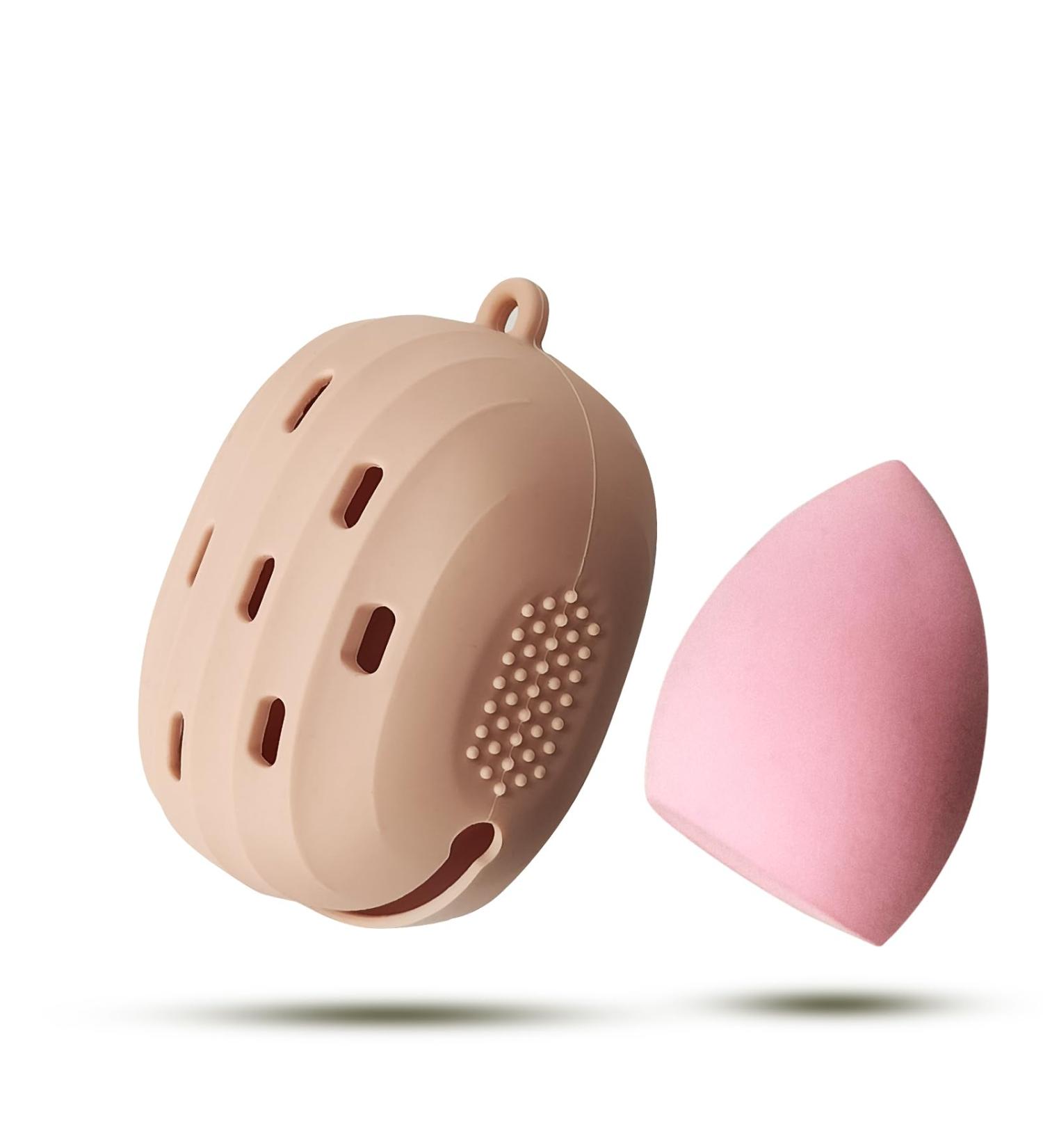 Beauty Blender Holder - 360 Breathable Makeup Sponge Holder for Travel & Business (Pink) - Buy Now - Buy Online on GoSupps.com