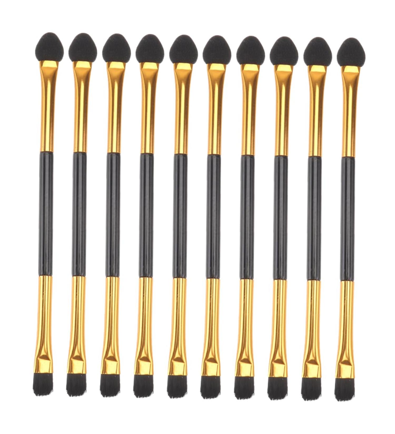 Balacoo 20pcs Double Ended Eyeshadow Brush Liquid Eyeshadow Eye Makeup Brush Women Makeup Brush Cosmetics 12x0.5cm As Shown - Buy Online on GoSupps.com