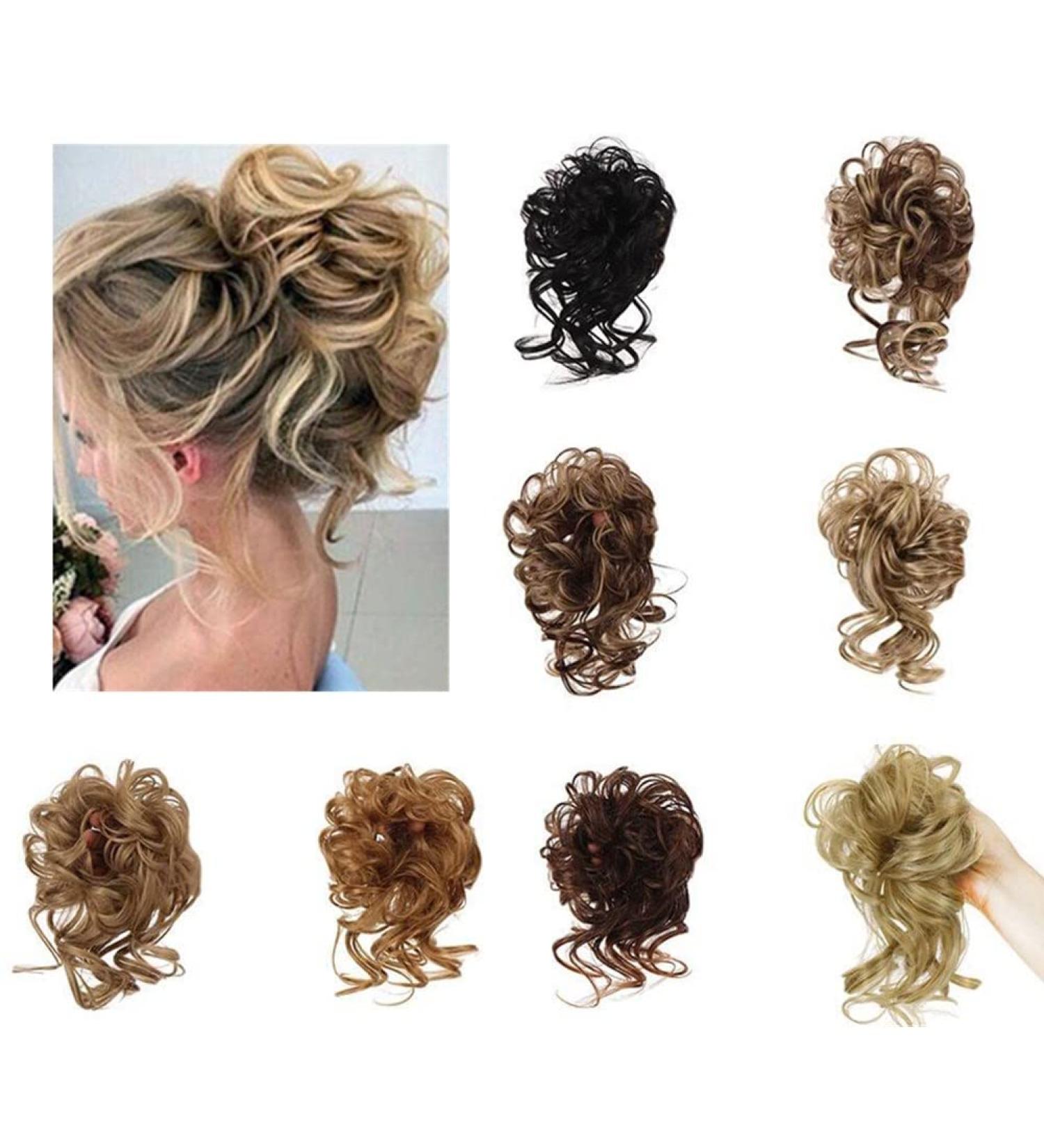 Xuejian Chaotic Hair Bun Extensions - Premium Synthetic Hair for Effortless Style | International Shipping Available - Buy Online on GoSupps.com