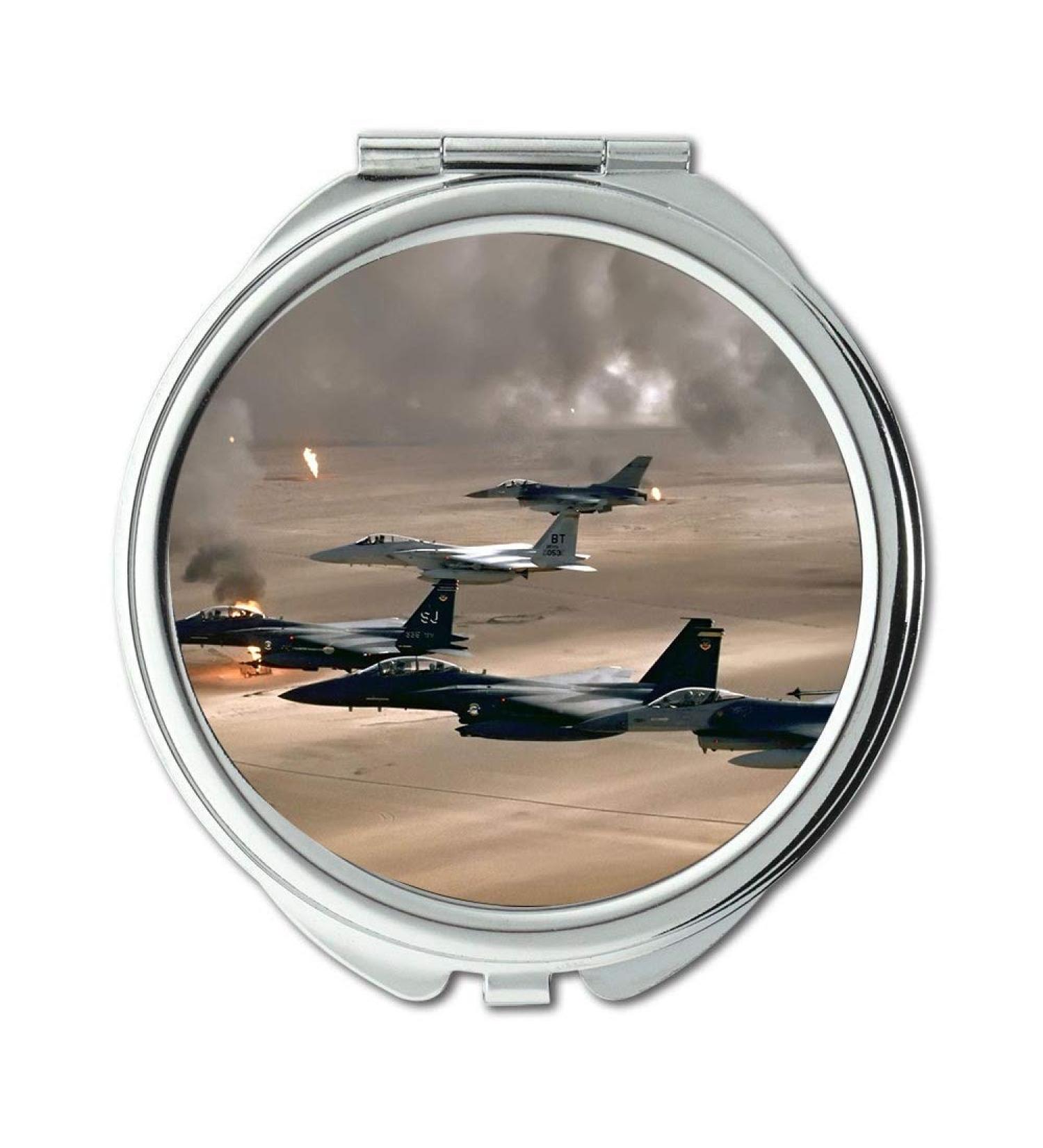 aircraft Mirror Travel Mirror a fighter pilot's story pocket mirror portable mirror - Buy Online on GoSupps.com