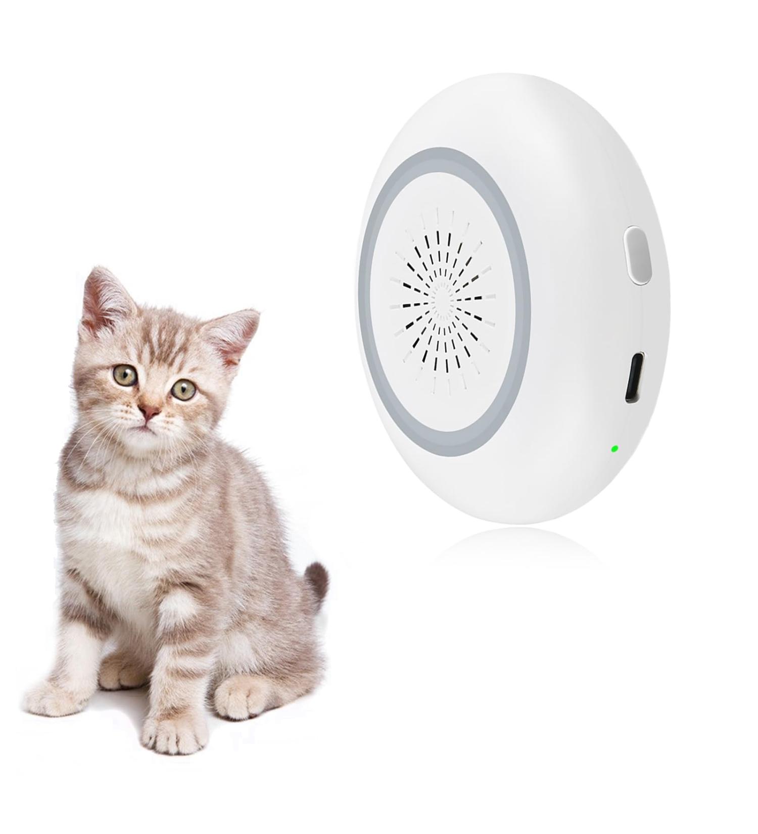 Buy Mknzome Cat Litter Deodorizer | Smart Odor Eliminator 99% | Mini Air Purifier for Cat Toilets & Small Spaces - Buy Online on GoSupps.com