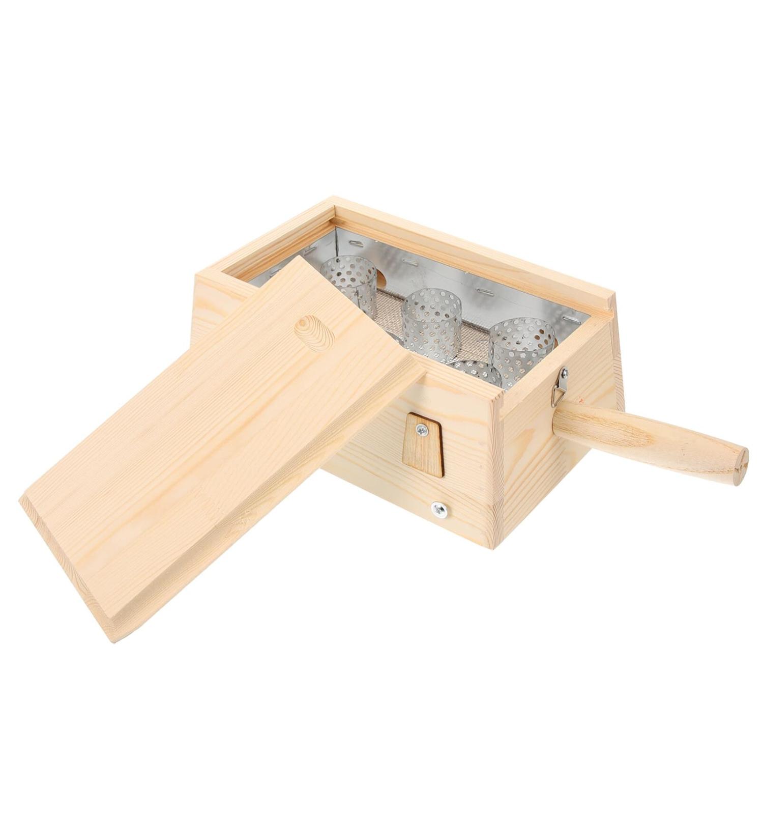 Ultechnovo box Moxibusion-Box Moxa burner box MOXA stick holder Warmenner tool mugwort device Moxibusion treatment instrument Completion protection storage box metal