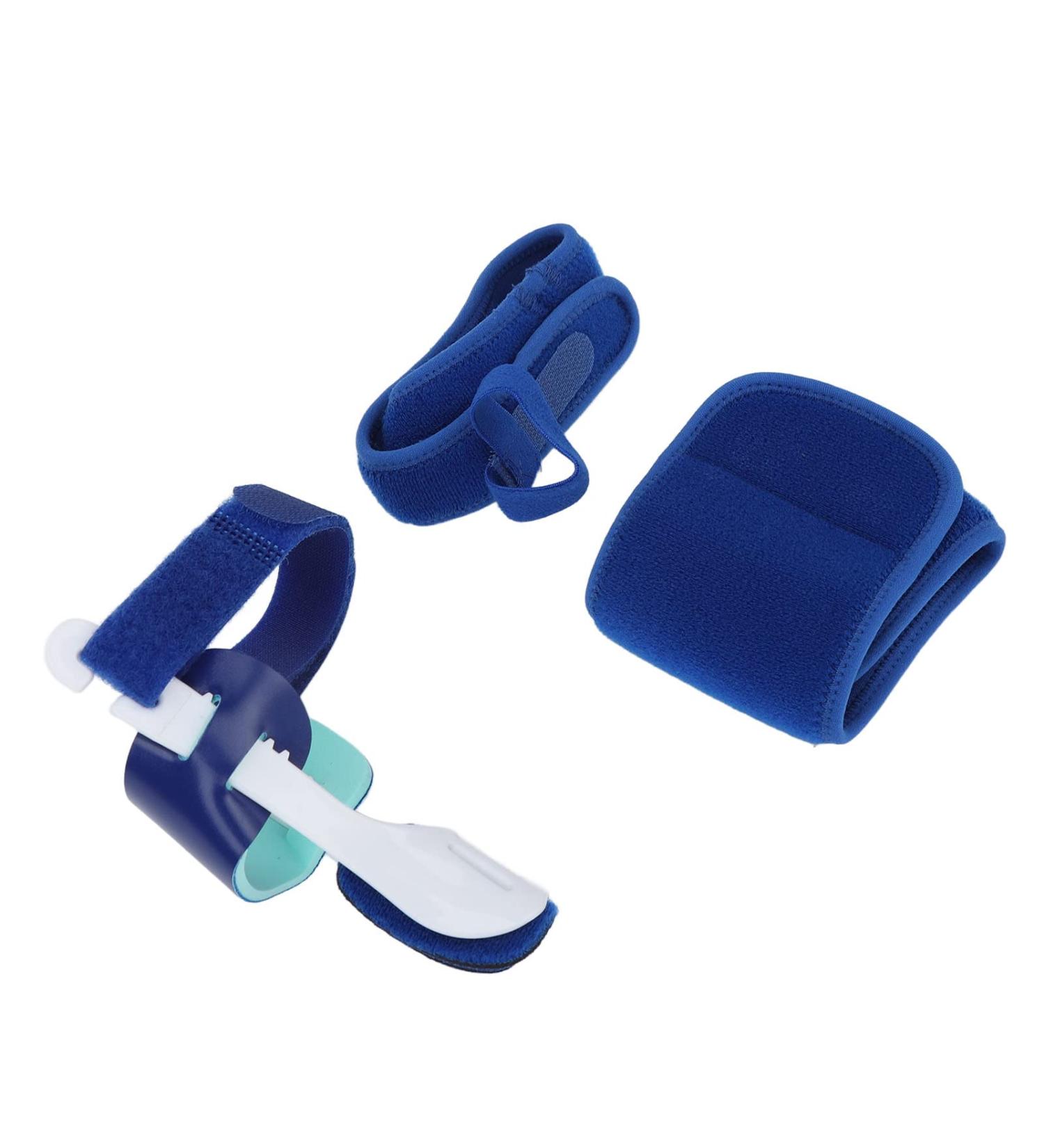 Bunion Toe Separator Splint | Adjustable Strength, Comfortable Wear, Soft Fabric | Left Foot | Daily Use - Buy Online on GoSupps.com