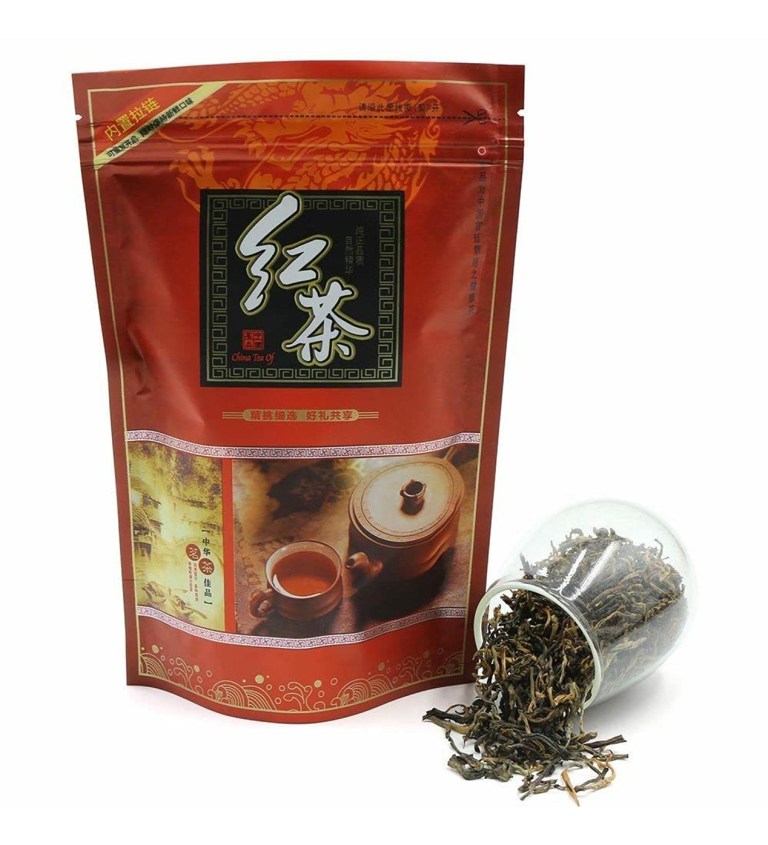 Wuyi Th Noir Sauvage Zhengshan Xiaojiao Original De Chine Bon Th Naturel Th Noir Organique Sans Additif Nourriture Verte Th Rouge (100g) - Buy Online on GoSupps.com