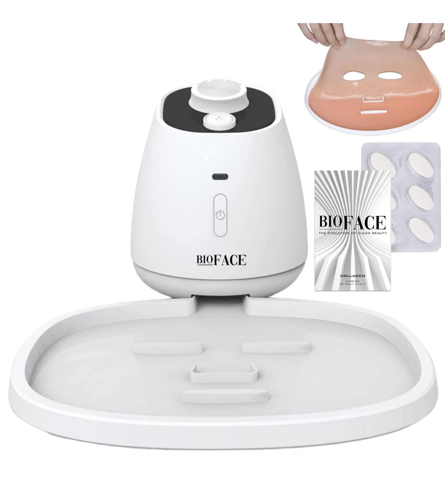 BioFace Facial Mask Machine with Collagen Tablets | DIY Mask Maker - Buy Online on GoSupps.com