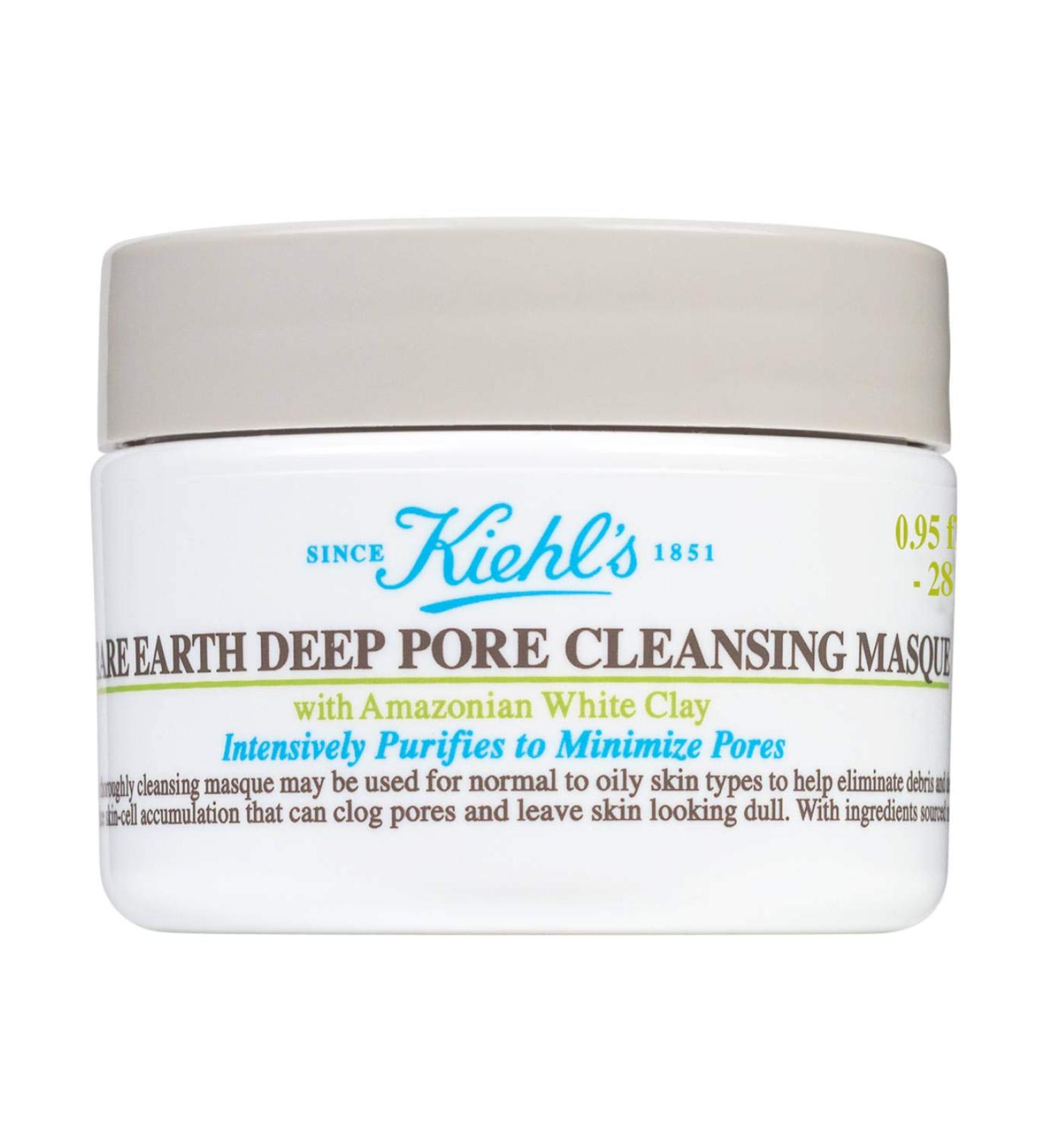 Kiehl's Rare Earth Deep Pore Cleansing Amazonian White Clay Mask  0.95 Ounce