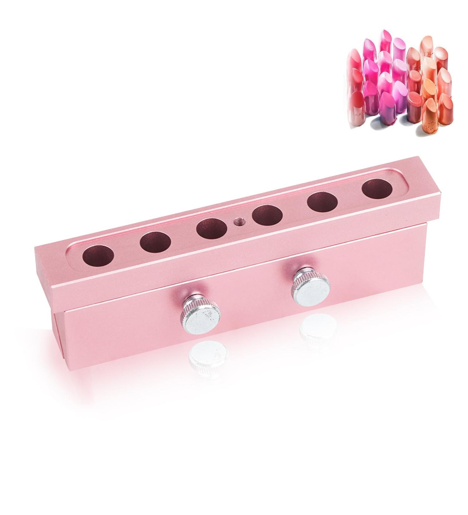 Water Drop Lipstick Mold - DIY Cosmetic Tool for Lip Balm & Rouge (6 Holes) | Ideal for Crafting & Manufacturing - Buy Online on GoSupps.com
