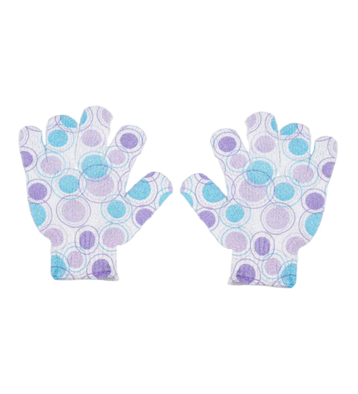 Buy Hemoton Exfoliating Bath Gloves - Printed Mitts for Effective Skin Exfoliation | International Shipping Available - Buy Online on GoSupps.com