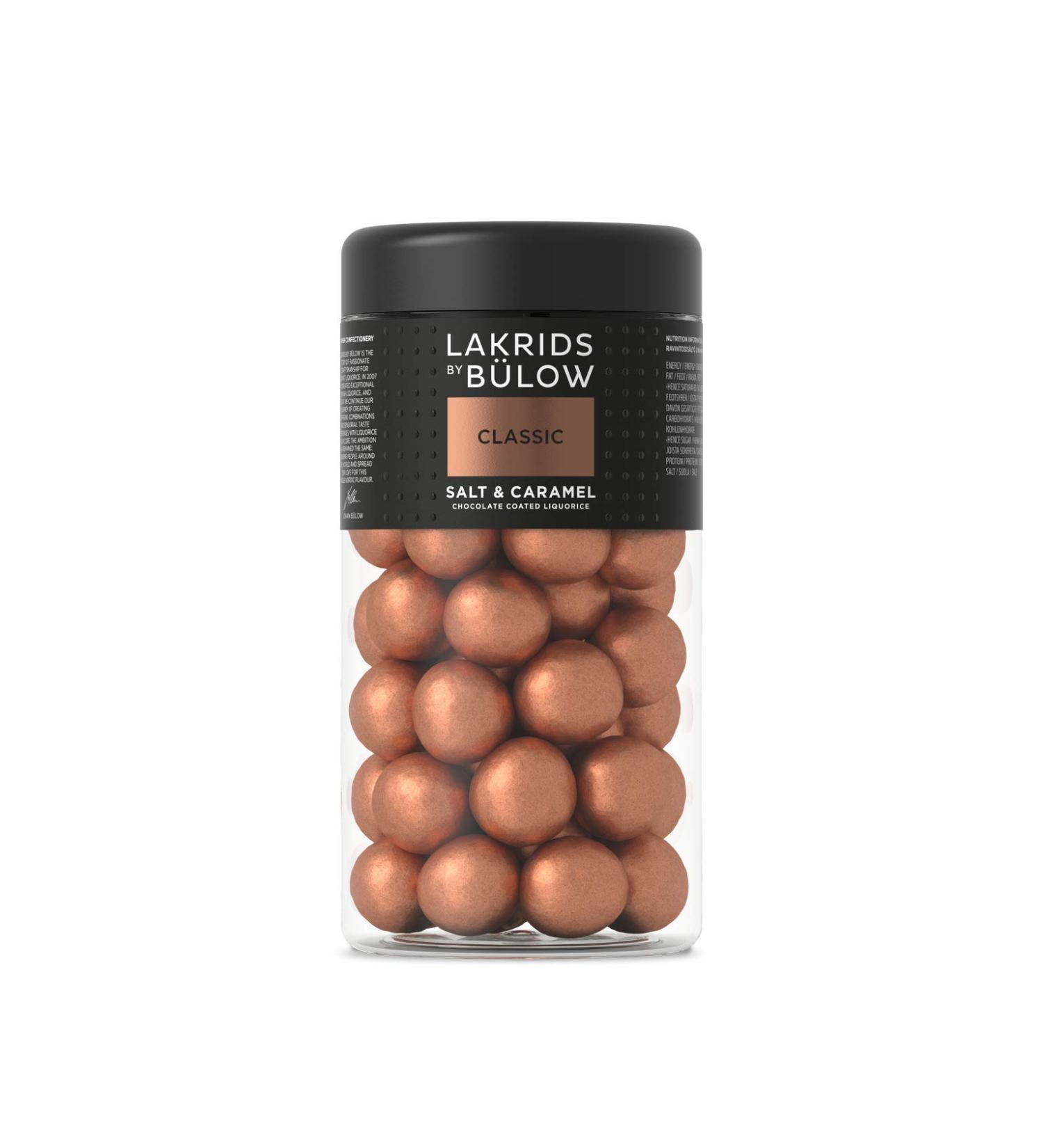  LAKRIDS BY B LOW LAKRIDS BY B LOW - Classic (2019) - Salt & Caramel - 295g - Gourmet Danish Balls - Lakritzer Core Wrapped with Dulce Schokolade & Sea Salt - Gift Candy for Liquorice Lovers - Buy Online on GoSupps.com