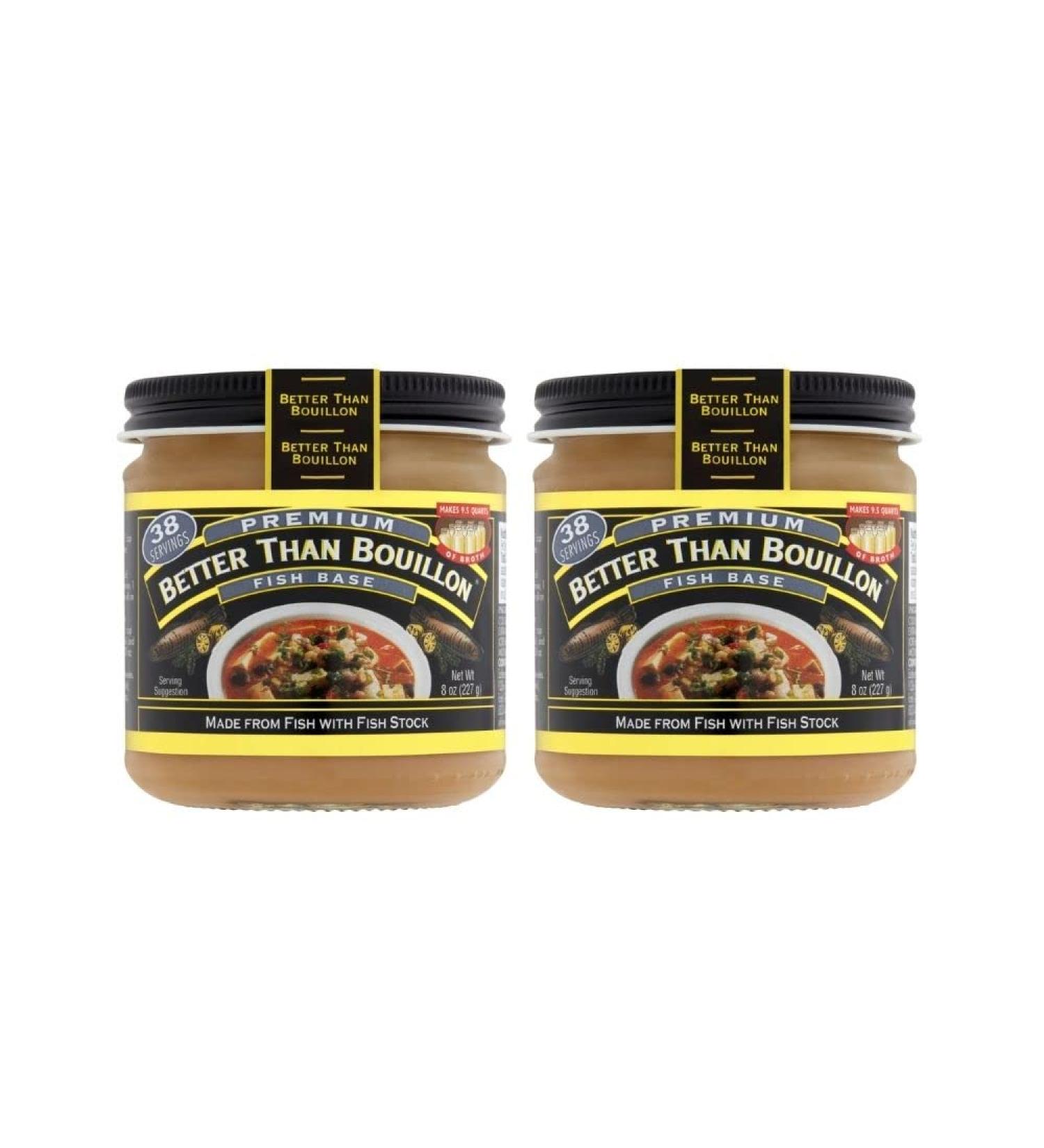 Better Than Bouillon Fish Base 8 oz - Top Quality Seafood Flavor Booster - Buy Online on GoSupps.com