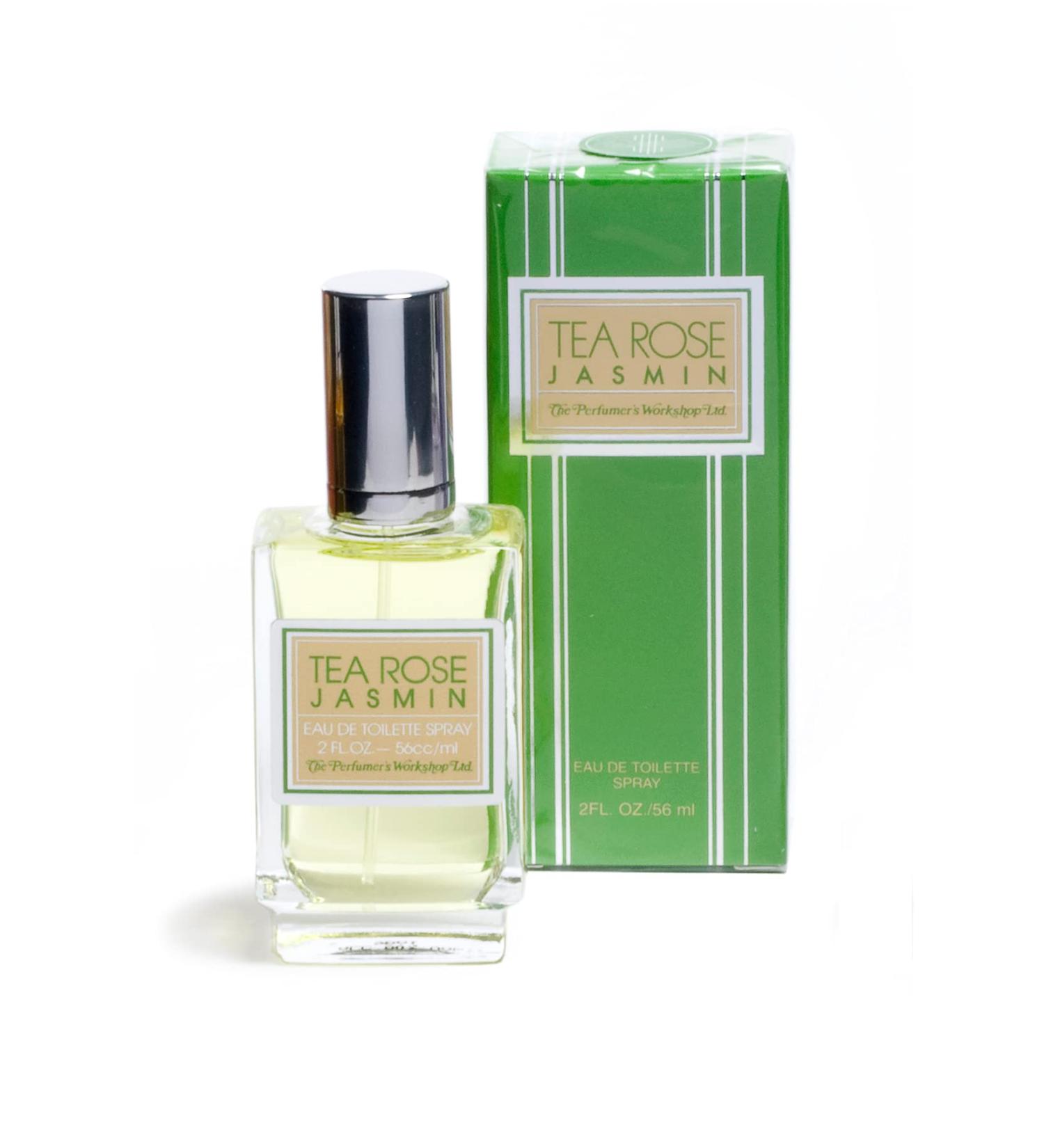 Tea Rose Jasmin by Perfumers Workshop Eau De Toilette Spray 2 oz