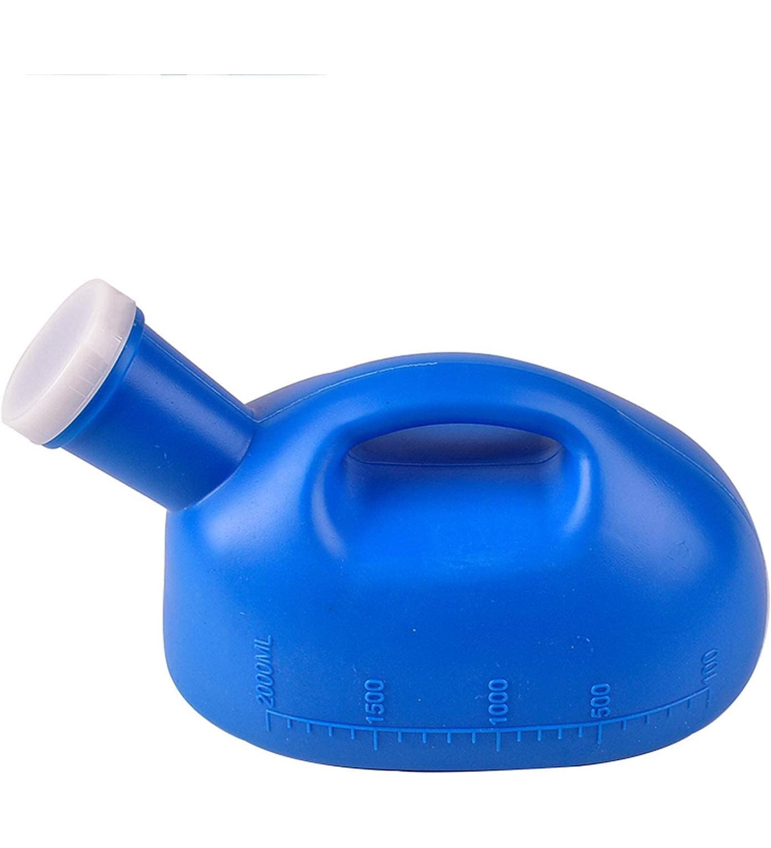 Mens Urine Bottle Urinal Bottles for Men Urine Bottles for Men Portable Potty Pee Bottle 2000ML for Home Camping Car Travel - Buy Online on GoSupps.com