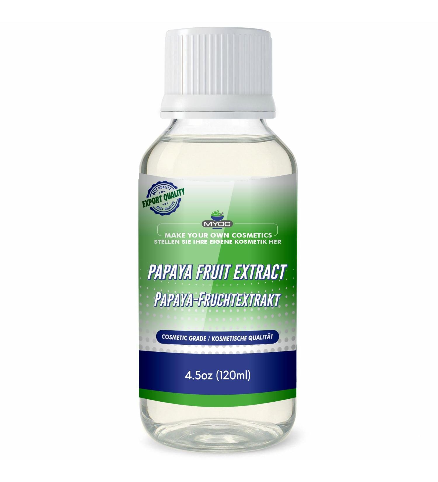 MYOC_Papaya_Fruit_Liquid_Extract_|_Cosmetic_Grade_Botanical_Ingredient_|_Non-Edible_|_Herbal_Extract_for_DIY_Skincare_&_Haircare_|_120ml