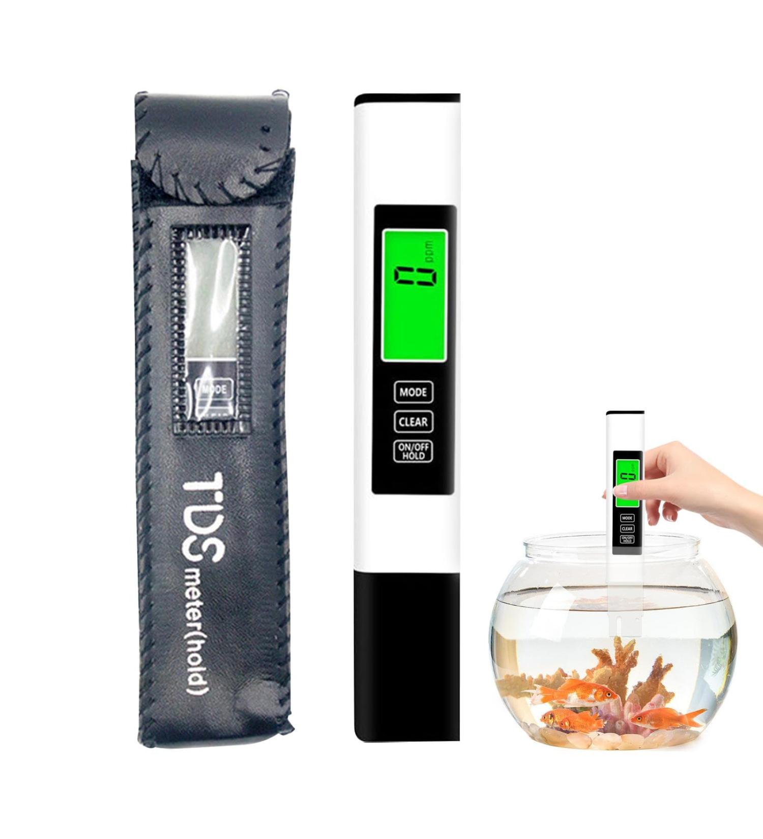 Water Quality Tester | Drinking Water Tester - Multifunctional Water Quality Tester Accurate Water Test Meter for Drinking Water Aquariums White - Buy Online on GoSupps.com