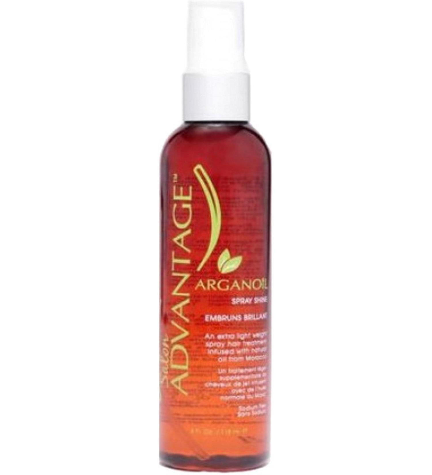 Salon Advantage Argan Oil Spray Shine 4 oz (Pack of 5)
