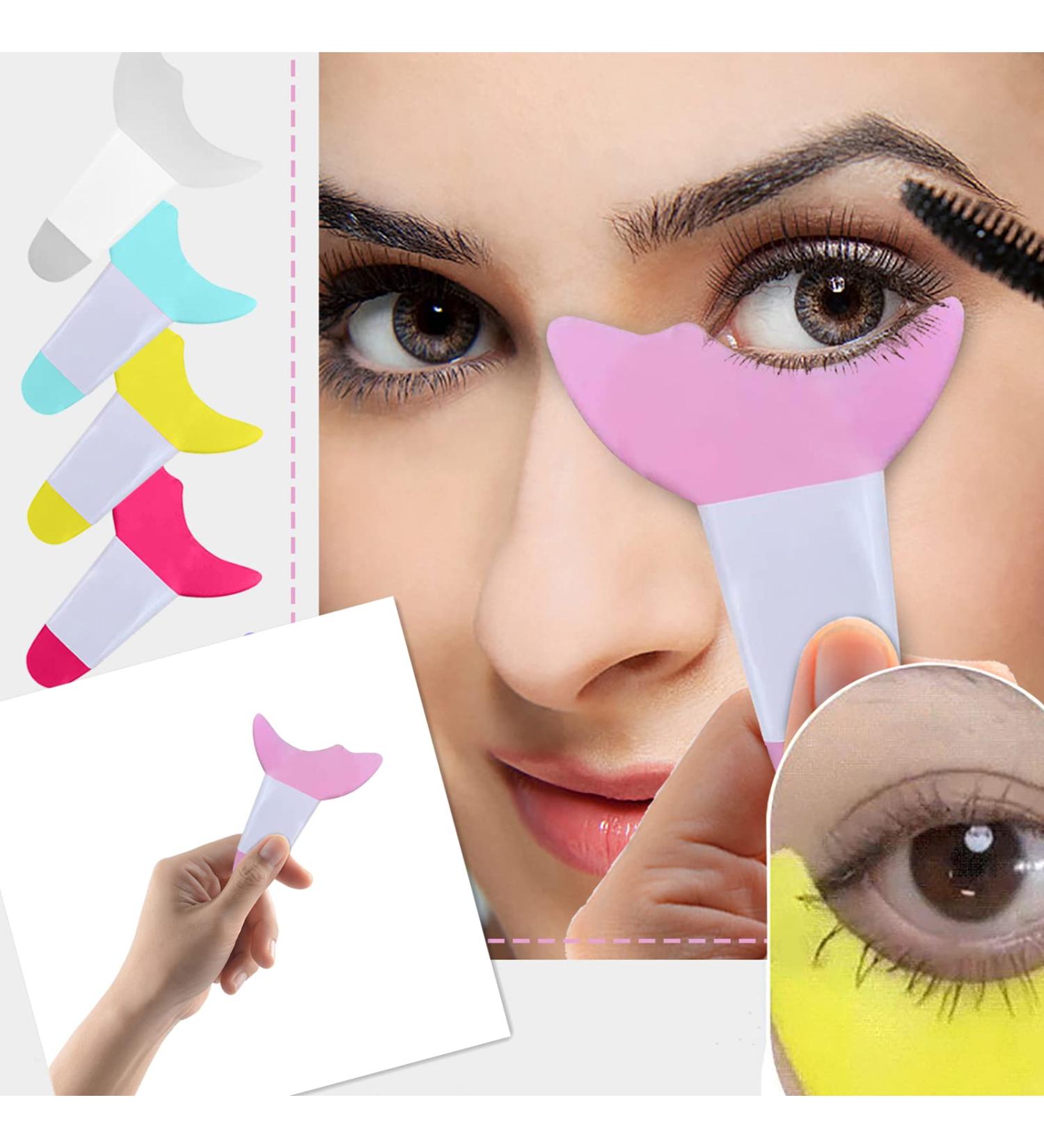 Womens Draw Eyeliner Guide Tool for Beginners - Reusable Eye Makeup Aid for Eyelashes and Eye Shadow Extensions (White) - Buy Online on GoSupps.com