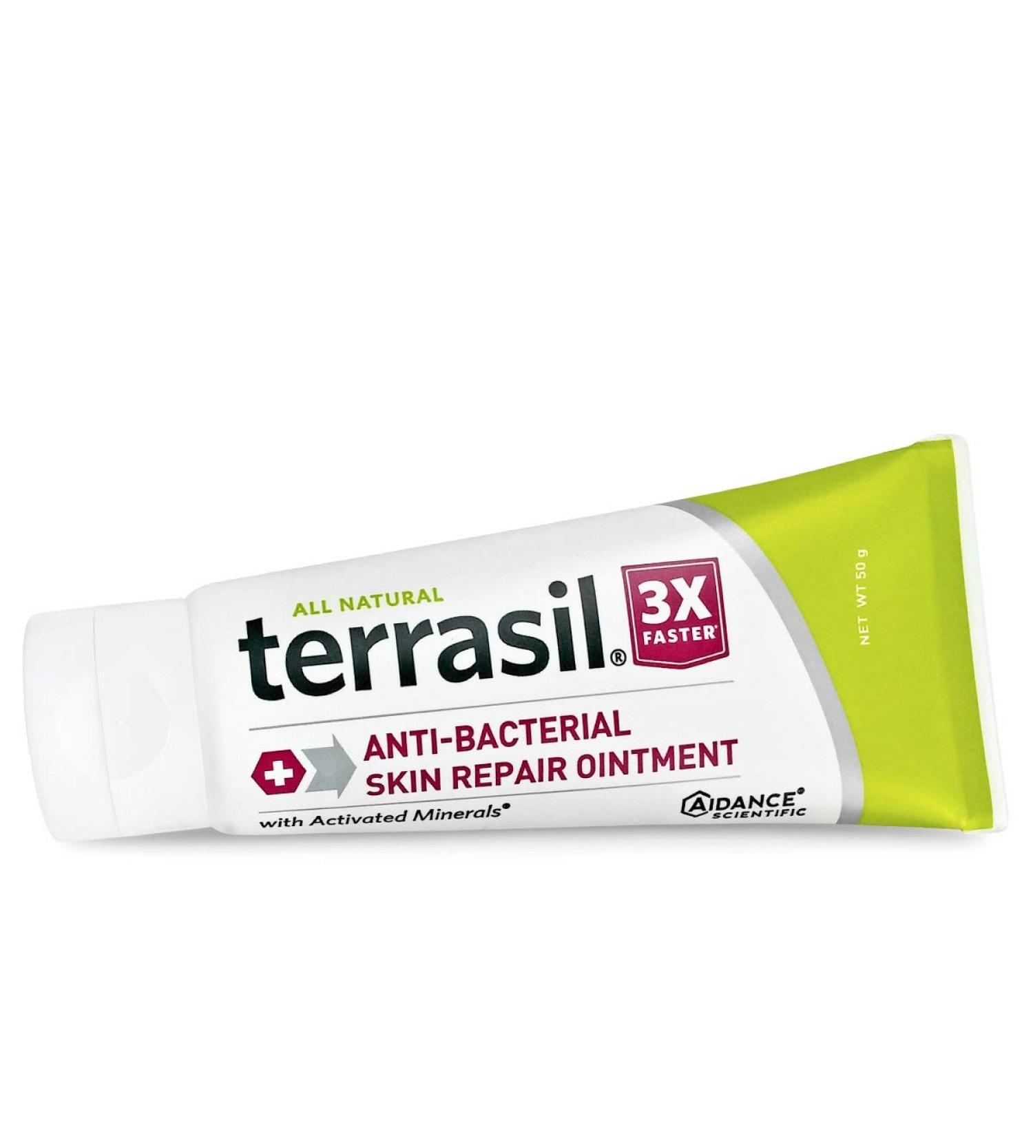 Terrasil Antibacterial Skin Repair Cream - 50g - Buy Online on GoSupps.com