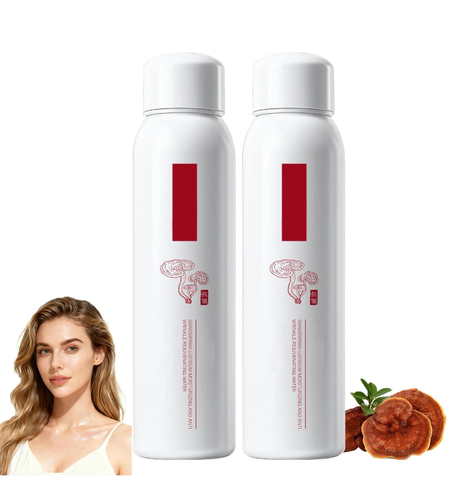 Lingzhii Anti-Wrinkle Rejuvenating Water Ganoderma Serum Face Essence for Hydration Women Anti-aging Firming Skin Moisturizing Improve Dull for All Skin Types (2) - Buy Online on GoSupps.com