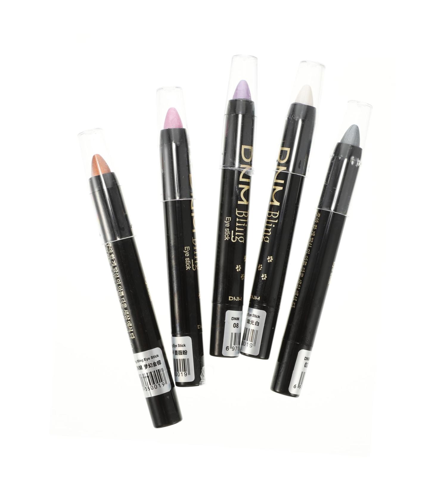 FOMIYES 5pcs Pearlescent Eyeshadow Pencil Matte Eyeshadow Stick Makeup Pen Eyeshadow Crayons Cream Girl Tool - Buy Online on GoSupps.com
