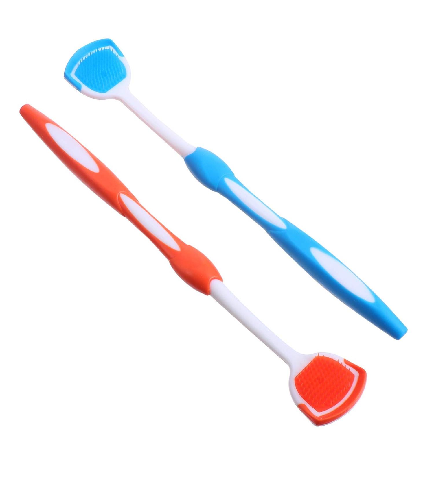Heallily Reusable Nano Tongue Cleaner 2-Pack Tongue Scraper for Fresh Breath & Optimal Oral Health - Buy Online on GoSupps.com