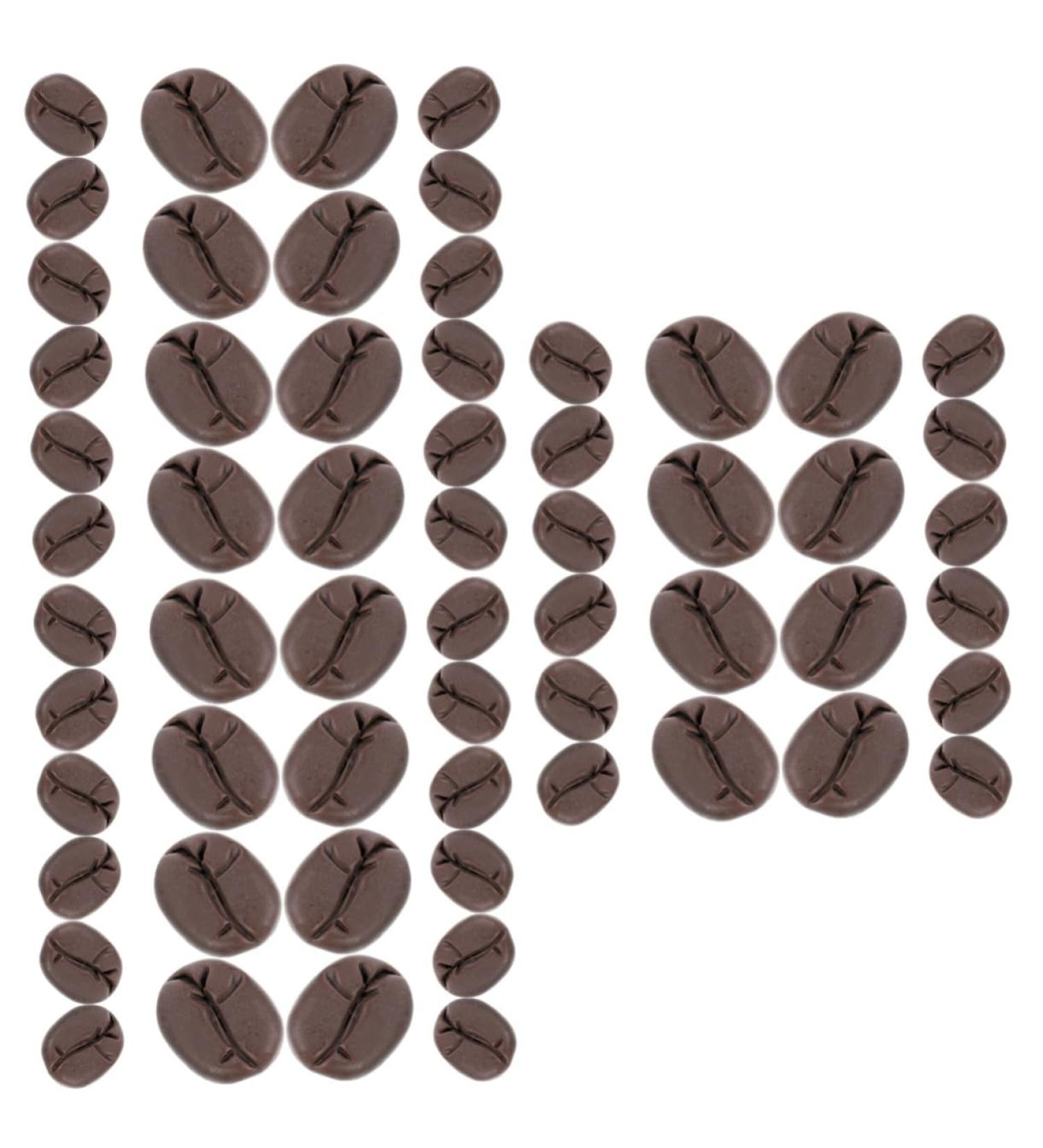 Toyvian 150 Pcs Simulated Coffee Beans Coffee Bar Decorations Plant Food Realistic Food Kitchen Photo Prop Toy Food for Kids Kitchen Kids Toys Child Artificial Decorative Material Resin - Buy Online on GoSupps.com