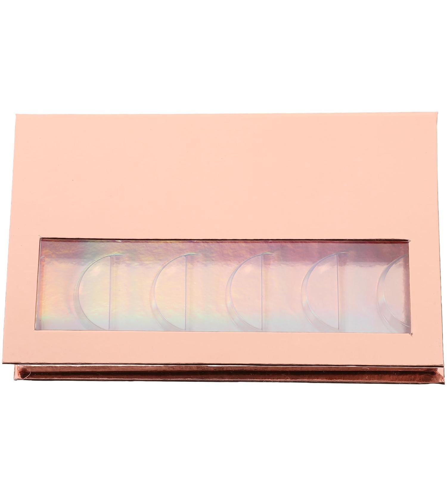 Buy Minkissy 3pcs Eyelash Storage Box - Empty Rose Gold Portable Organizer for False Lashes - Stylish & Functional Case for Women & Girls - Buy Online on GoSupps.com
